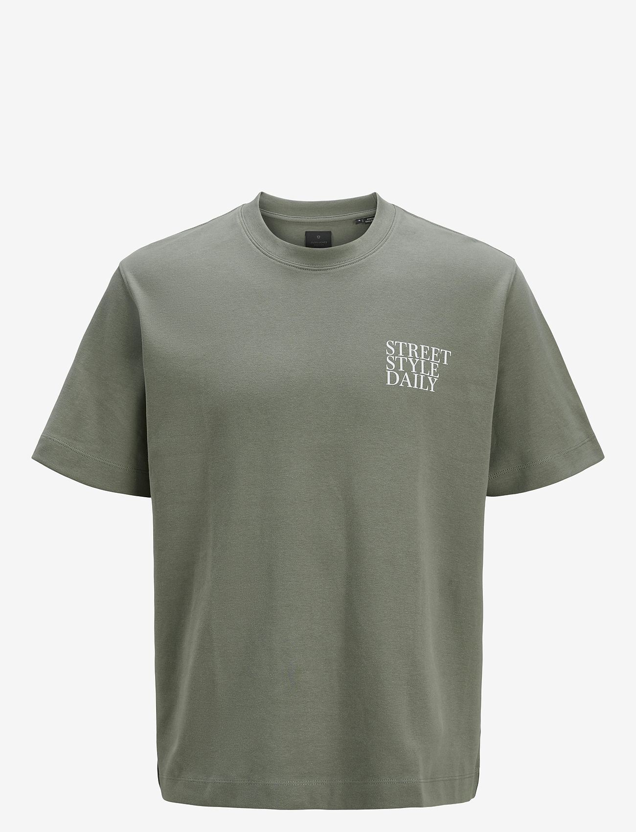 Jack & Jones - JPRBLAJULIAN SS TEE STYD AW24 - agave green - 0