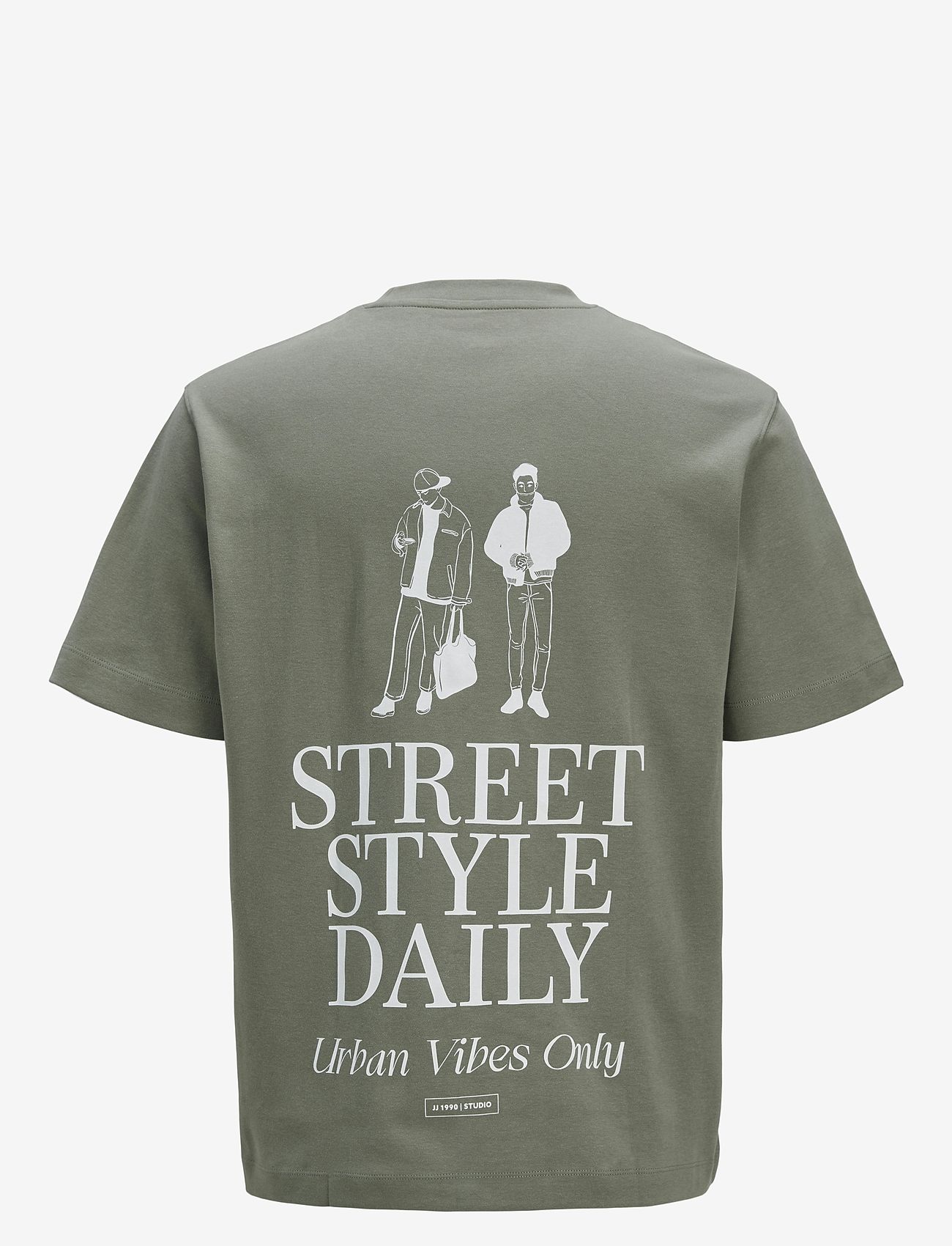 Jack & Jones - JPRBLAJULIAN SS TEE STYD AW24 - agave green - 2