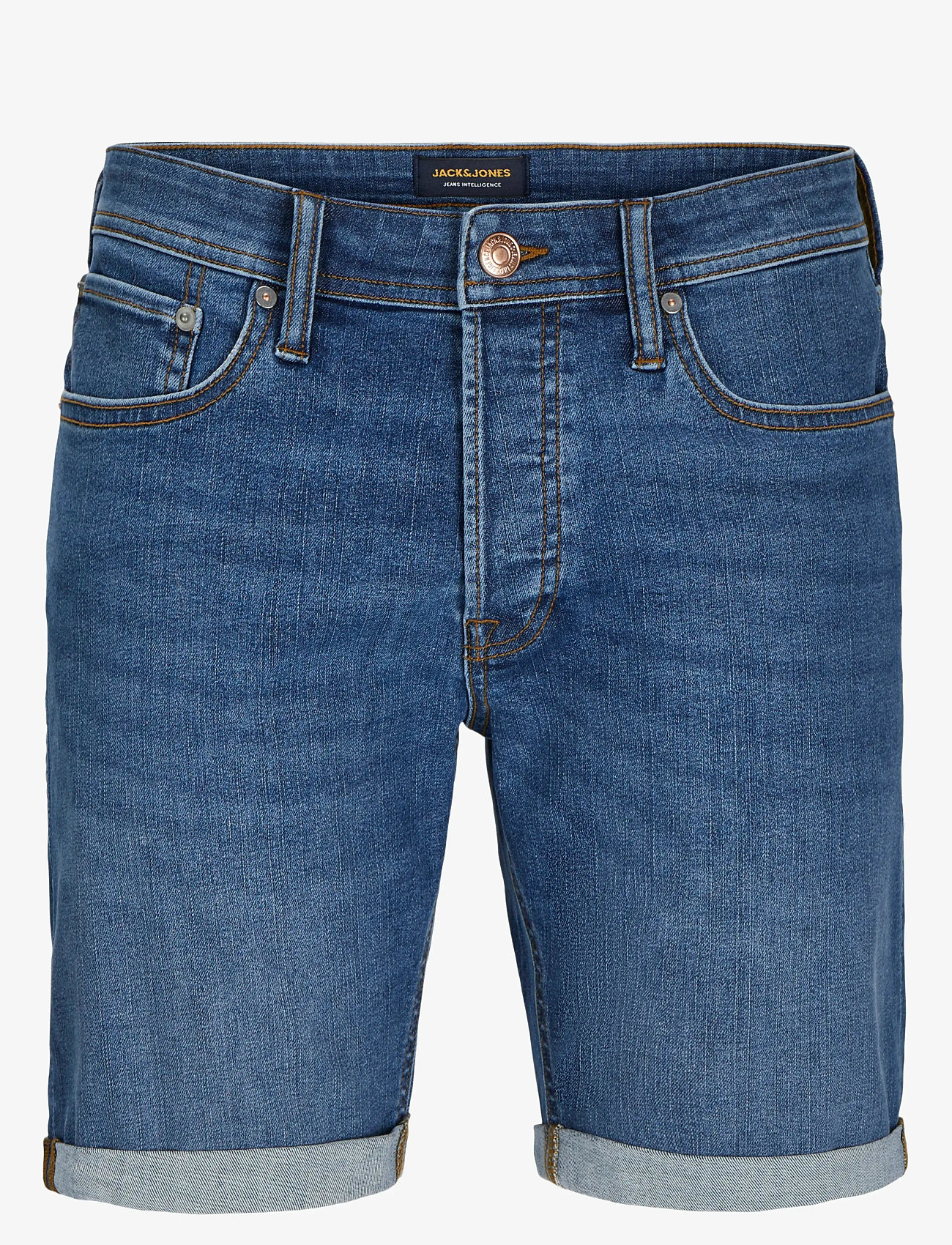 Jack & Jones - JJIRICK JJORG SHORTS SQ 349/223 2PK MP - jorts - grey denim - 2