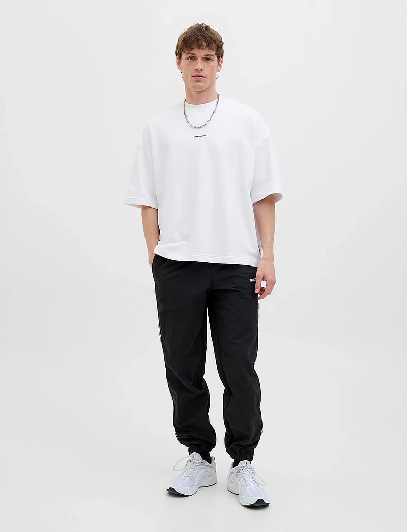Jack & Jones - JCOINFINITY PRINT BACK SWEAT SS - kurzärmelig - bright white - 4