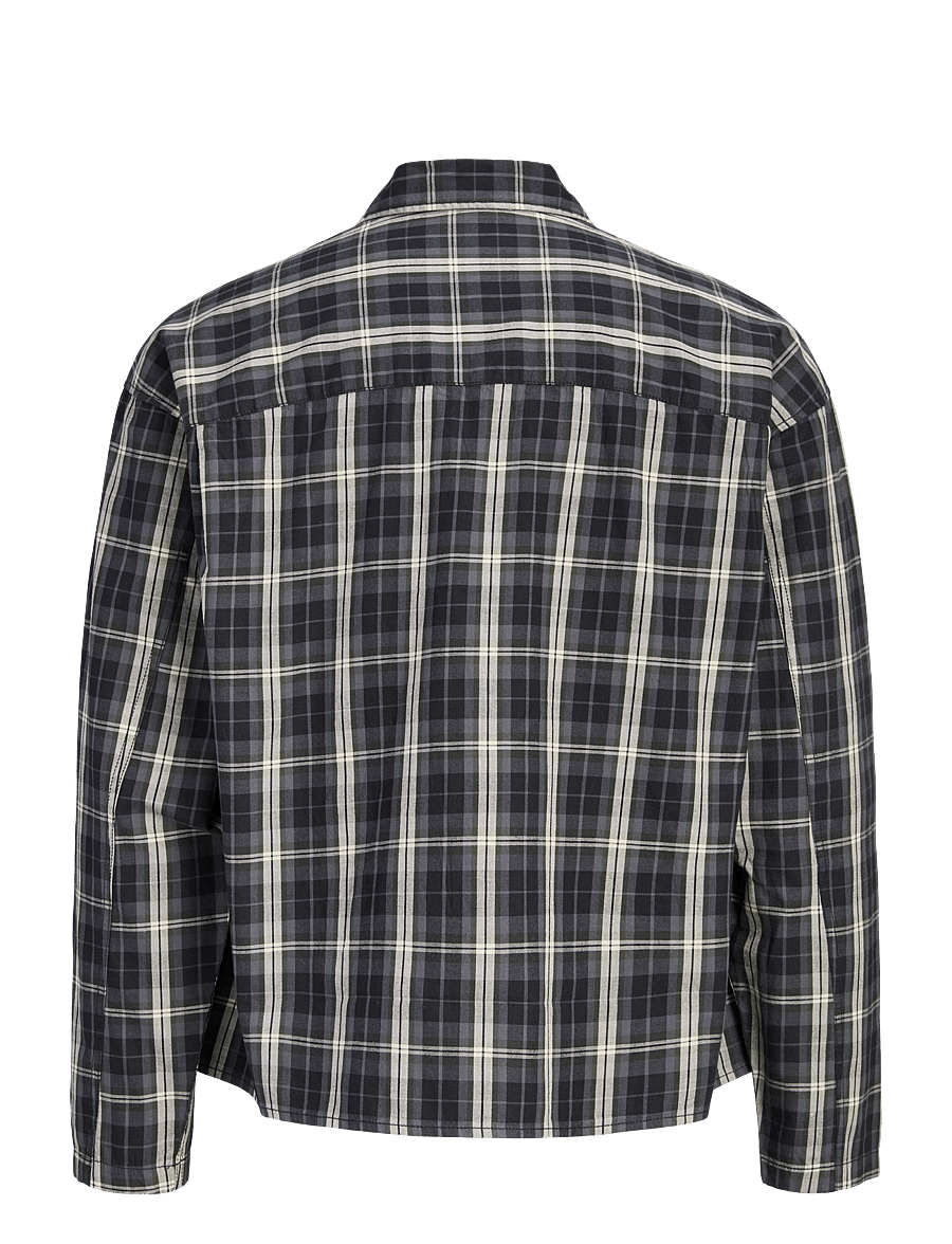 Jack & Jones - JORAUSTIN CLEAN CHECK SHIRT LS SN - ternede skjorter - black - 2