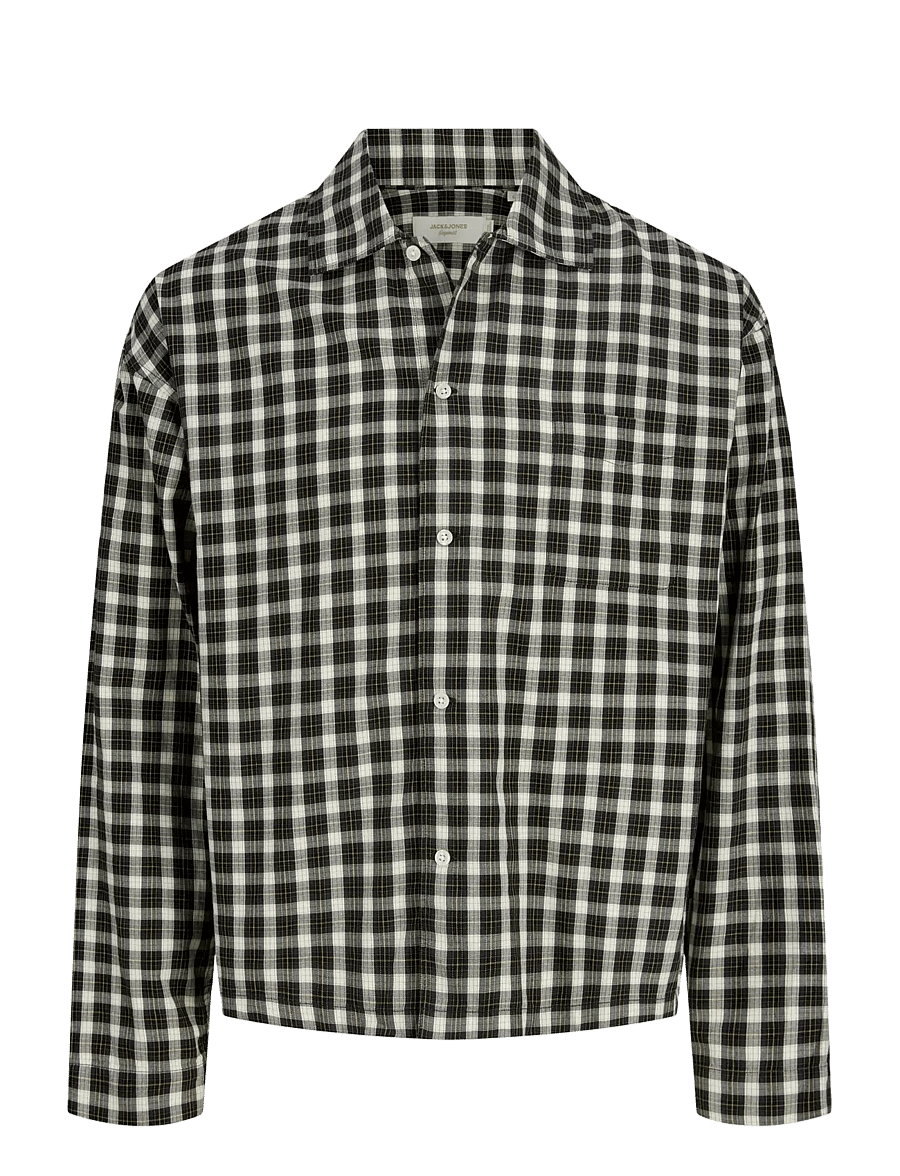 Jack & Jones - JORAUSTIN CLEAN CHECK SHIRT LS SN - karierte hemden - forest river - 1