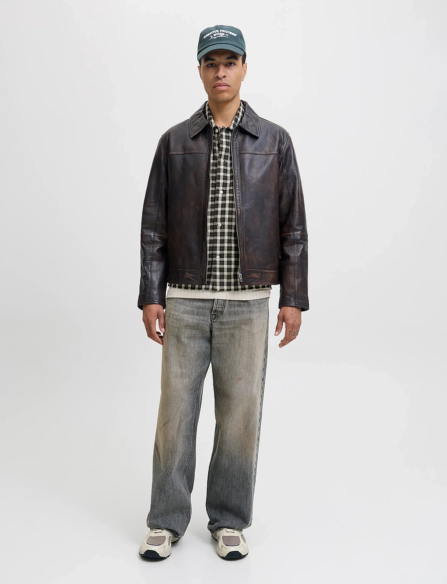 Jack & Jones - JORAUSTIN CLEAN CHECK SHIRT LS SN - karierte hemden - forest river - 4