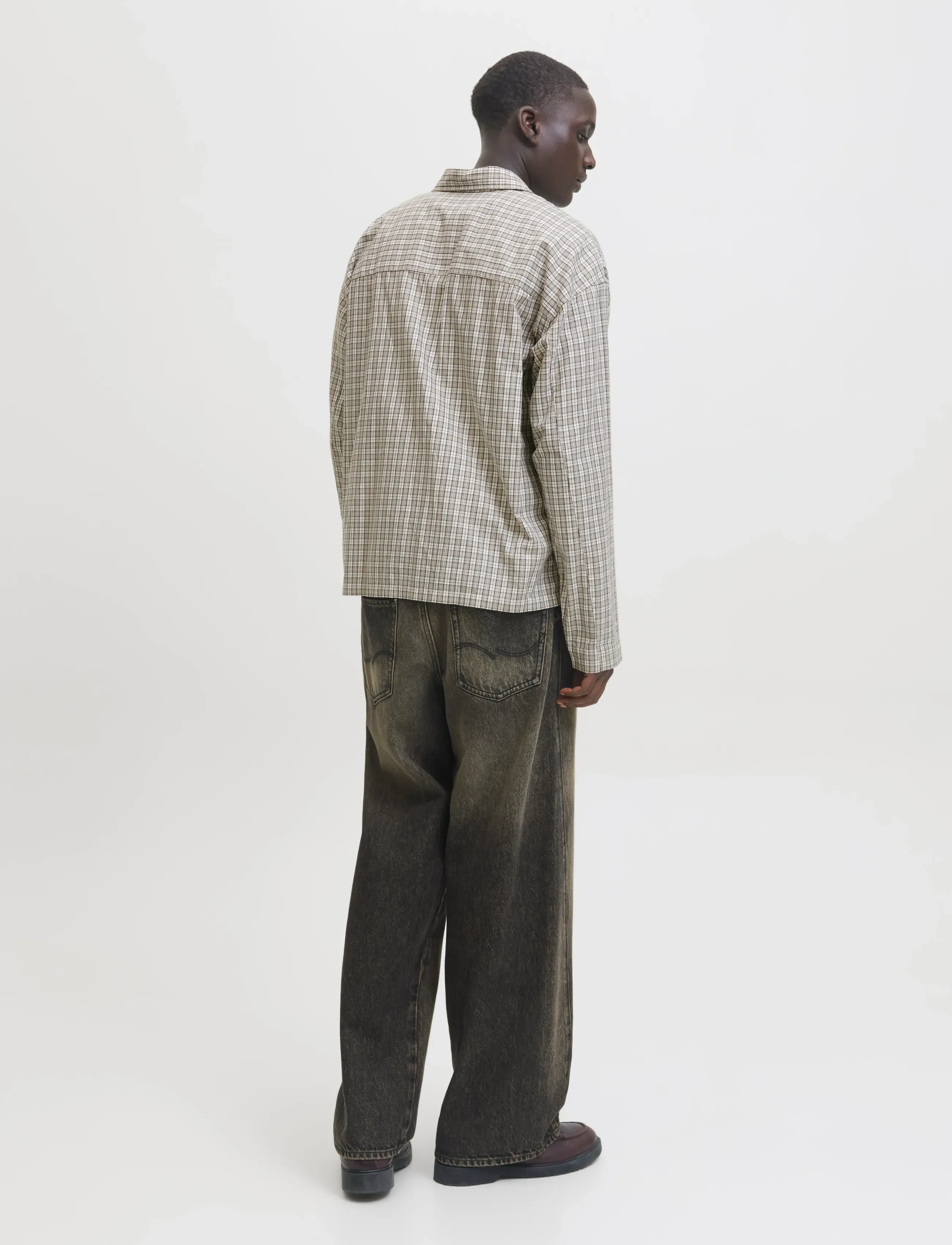 Jack & Jones - JORAUSTIN CLEAN CHECK SHIRT LS SN - ruudulised särgid - moonbeam - 2