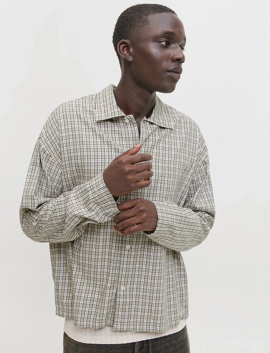 Jack & Jones - JORAUSTIN CLEAN CHECK SHIRT LS SN - ruudulised särgid - moonbeam - 4