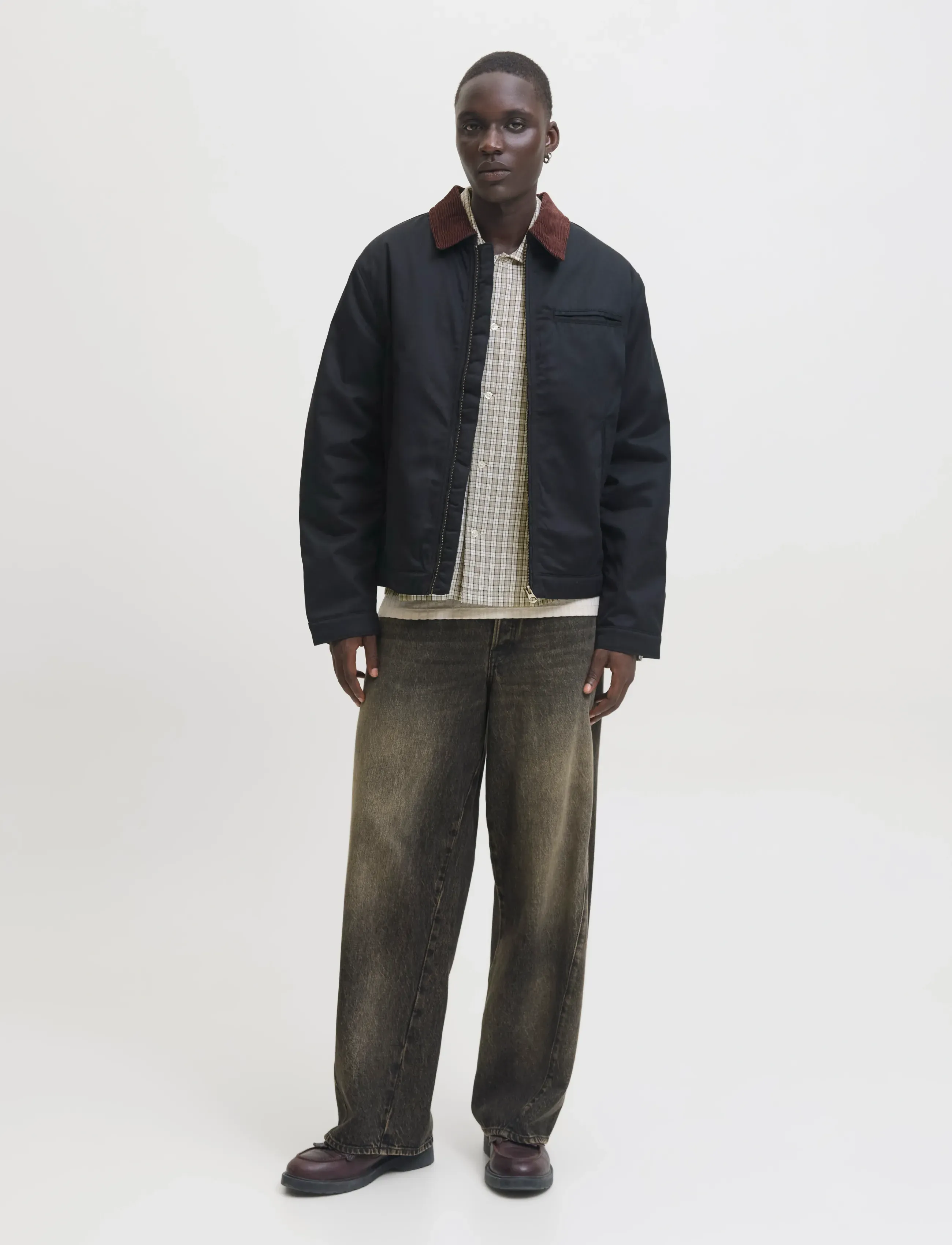 Jack & Jones - JORAUSTIN CLEAN CHECK SHIRT LS SN - ruudulised särgid - moonbeam - 5