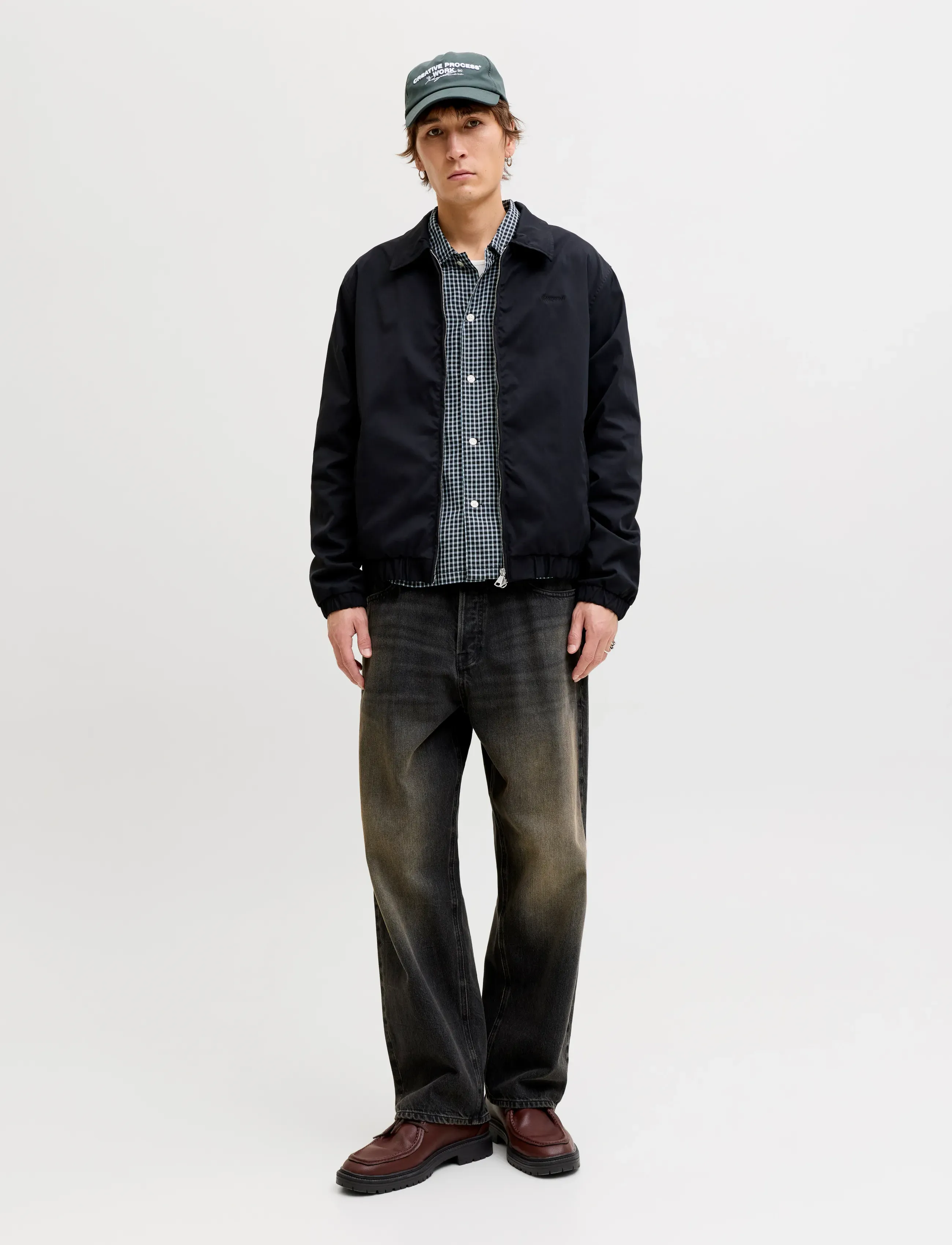 Jack & Jones - JORAUSTIN CLEAN CHECK SHIRT LS SN - checkered shirts - sky captain - 3
