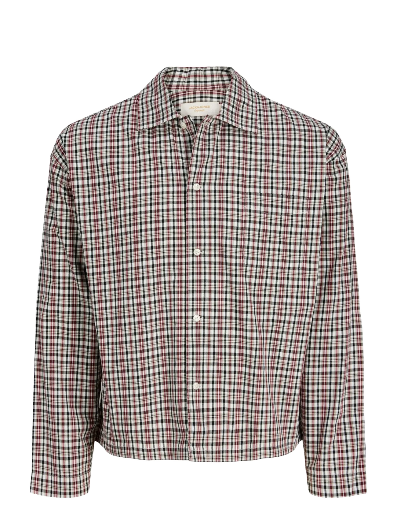 Jack & Jones JORAUSTIN CLEAN CHECK SHIRT LS SN - Skjorter - TIBETAN RED / multi