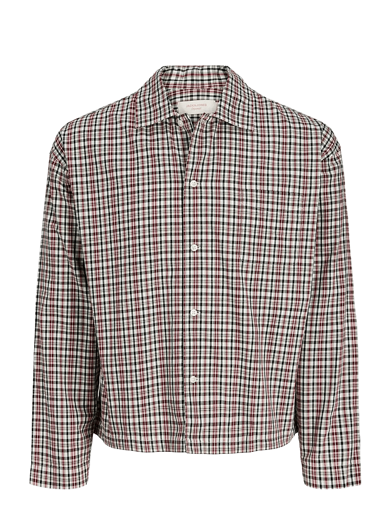 Jack & Jones - JORAUSTIN CLEAN CHECK SHIRT LS SN - ruudulised särgid - tibetan red - 1