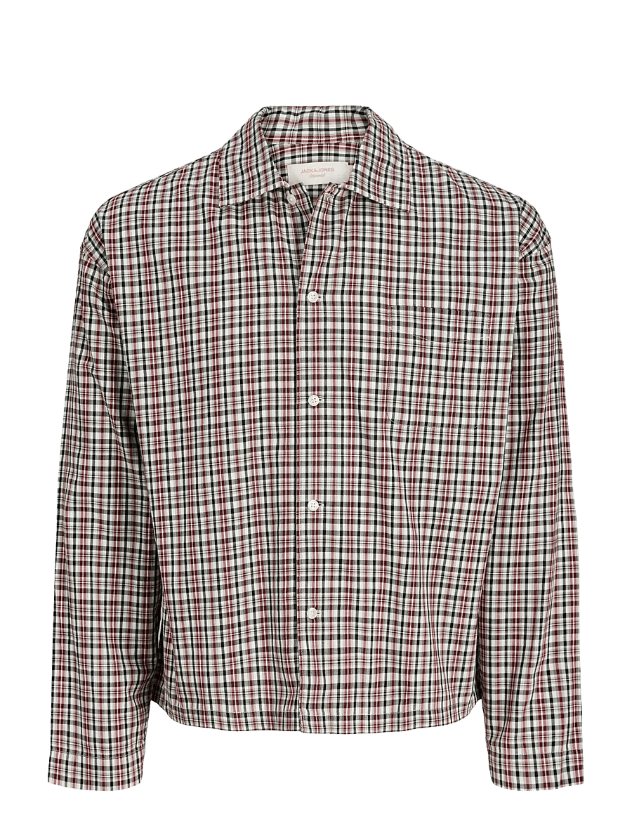 Jack & Jones - JORAUSTIN CLEAN CHECK SHIRT LS SN - chemises à carreaux - tibetan red - 1