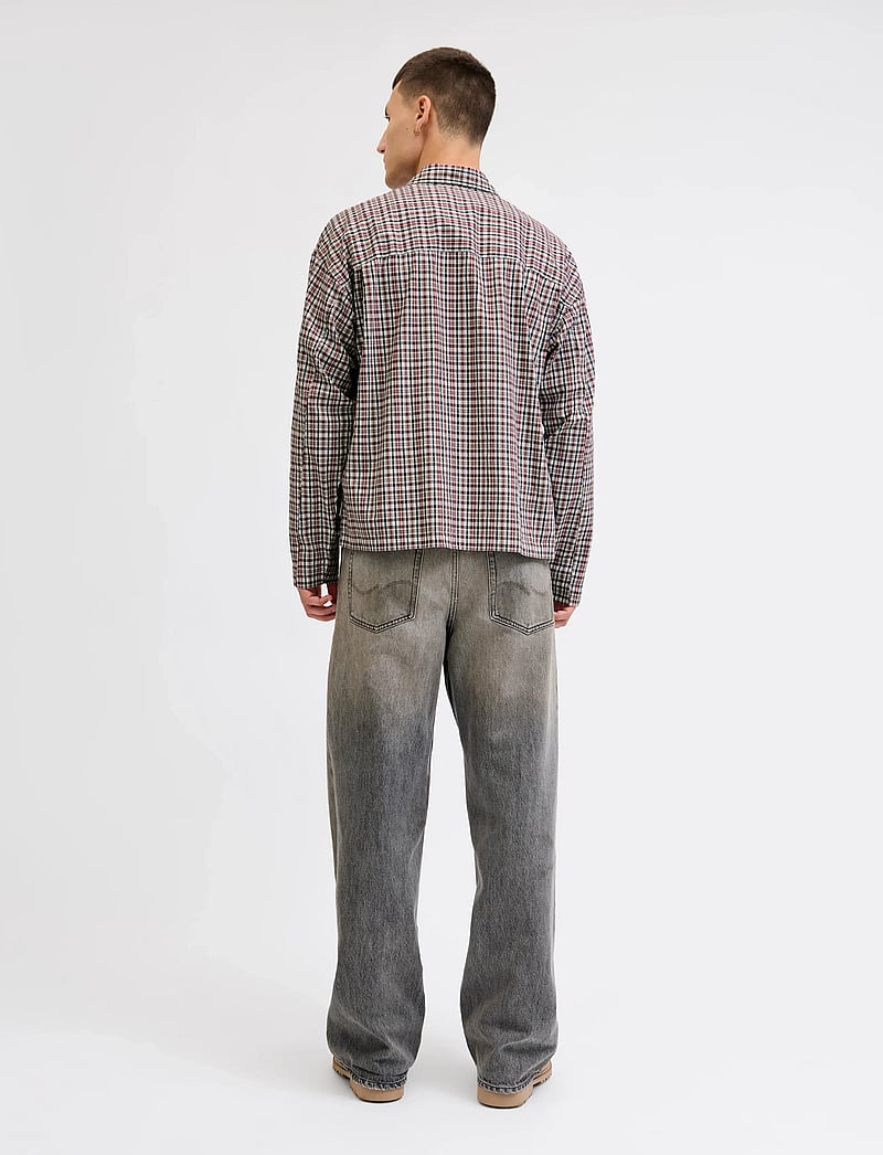 Jack & Jones - JORAUSTIN CLEAN CHECK SHIRT LS SN - ruudulised särgid - tibetan red - 2