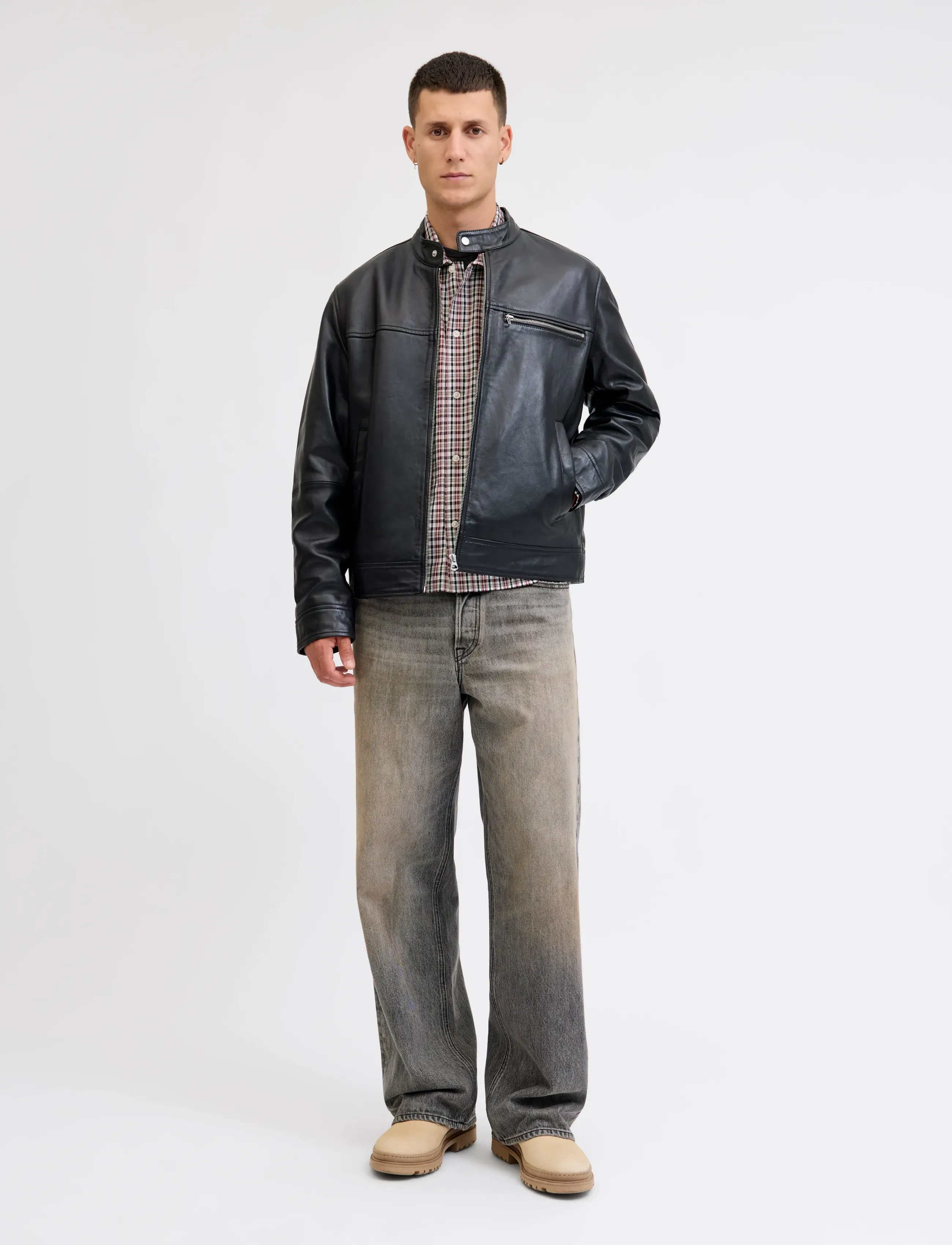 Jack & Jones - JORAUSTIN CLEAN CHECK SHIRT LS SN - chemises à carreaux - tibetan red - 3