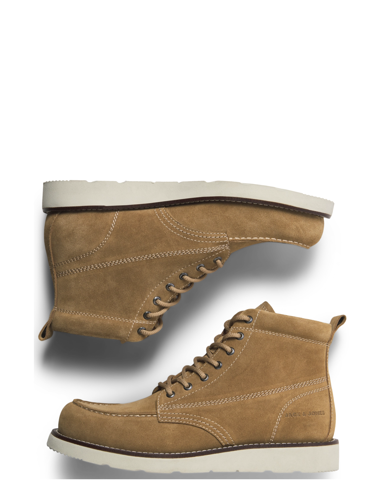 Jack & Jones - JFWTORONTO SUEDE BOOT LN - mustard gold - 3