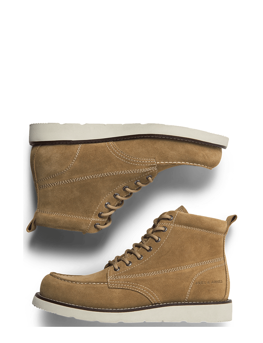 Jack & Jones - JFWTORONTO SUEDE BOOT LN - mustard gold - 3