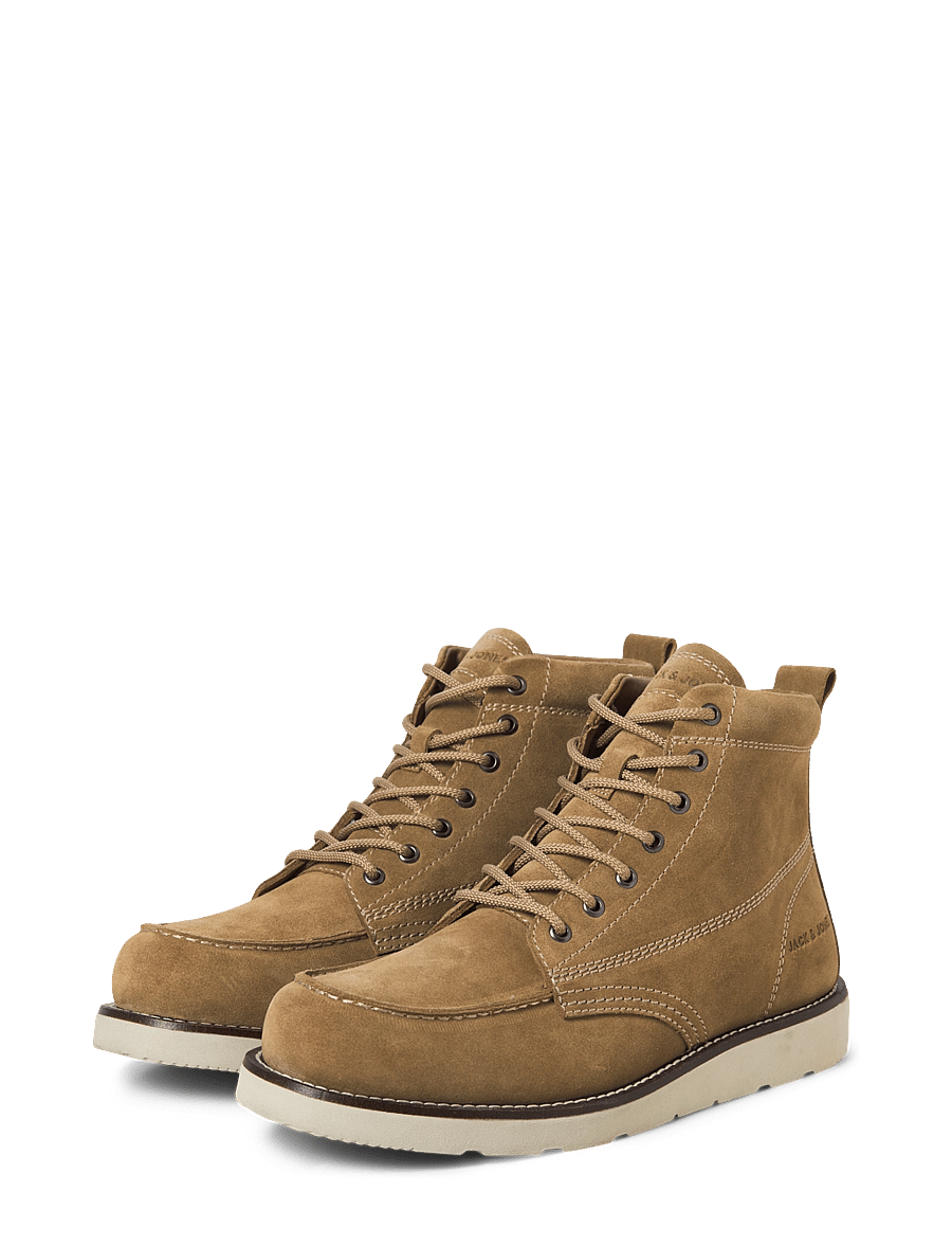 Jack & Jones - JFWTORONTO SUEDE BOOT LN - mustard gold - 4