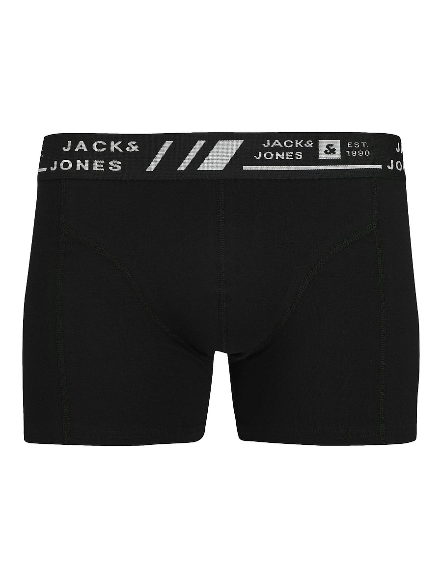 Jack & Jones - JACANGUS SOLID TRUNKS 3 PACK - beaucoup blue - 5