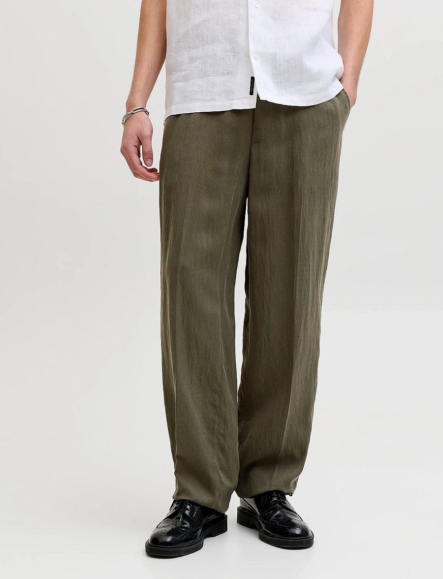 Jack & Jones - JPSTKARL SKYE JOGGER SN - „chino“ stiliaus kelnės - crocodile - 0