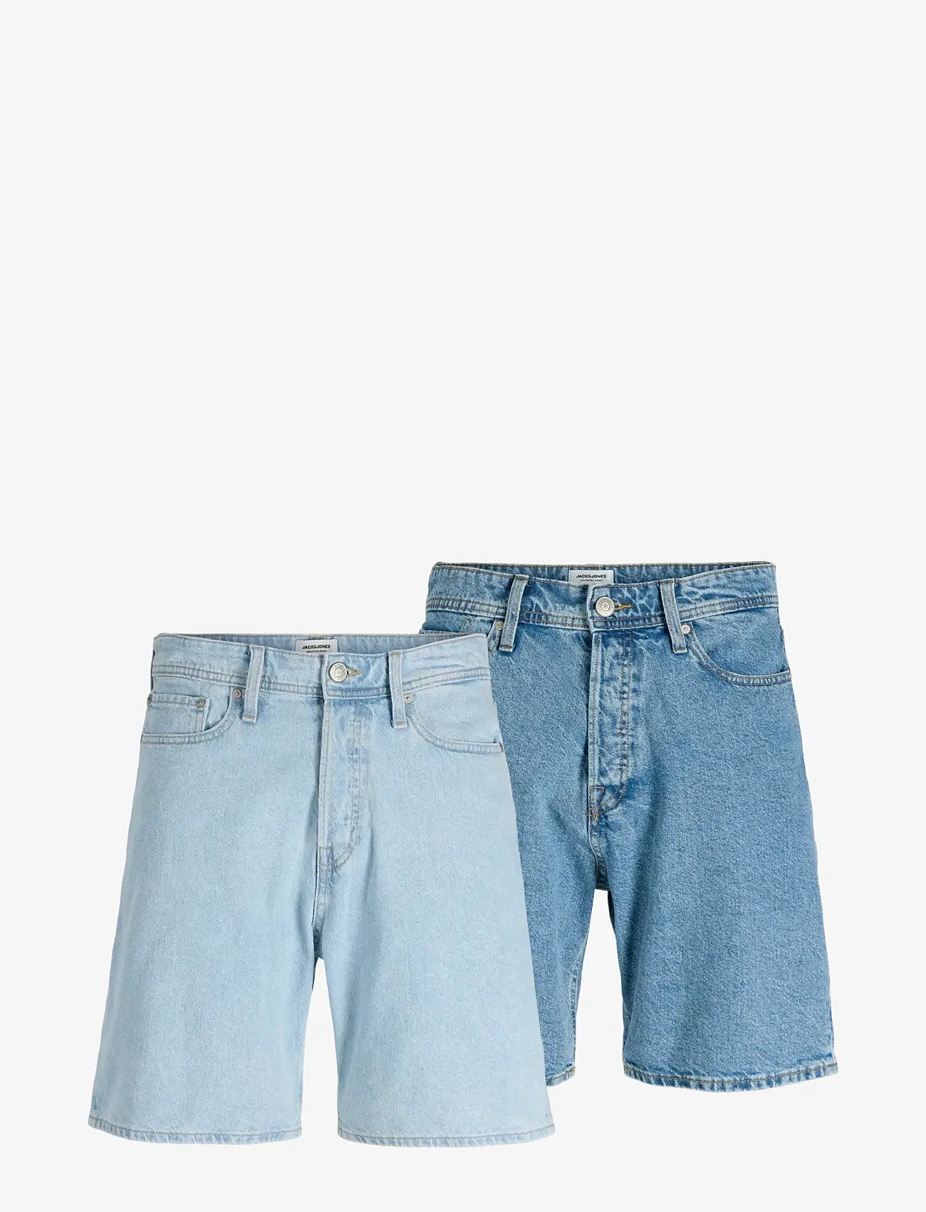 Jack & Jones - JJITONY JJORG SHORTS SQ 738/731 2PK MP - jorts - blue denim - 1