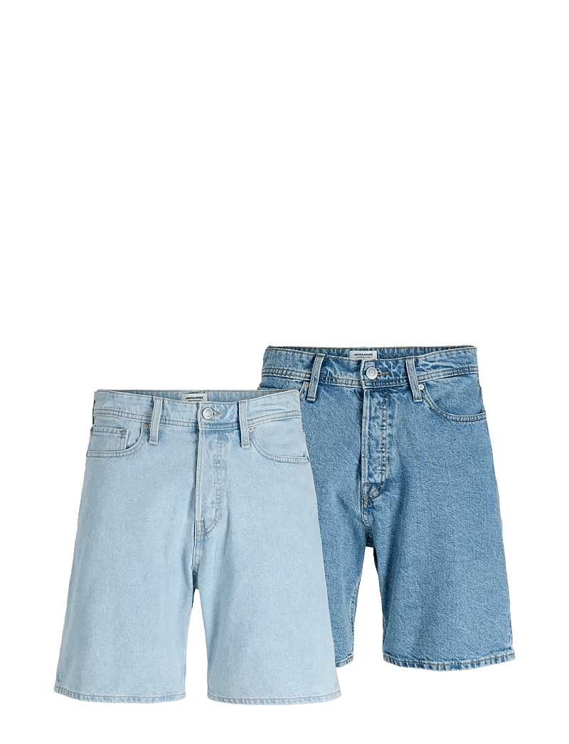 Jack & Jones - JJITONY JJORG SHORTS SQ 738/731 2PK MP - jeans shorts - blue denim - 1