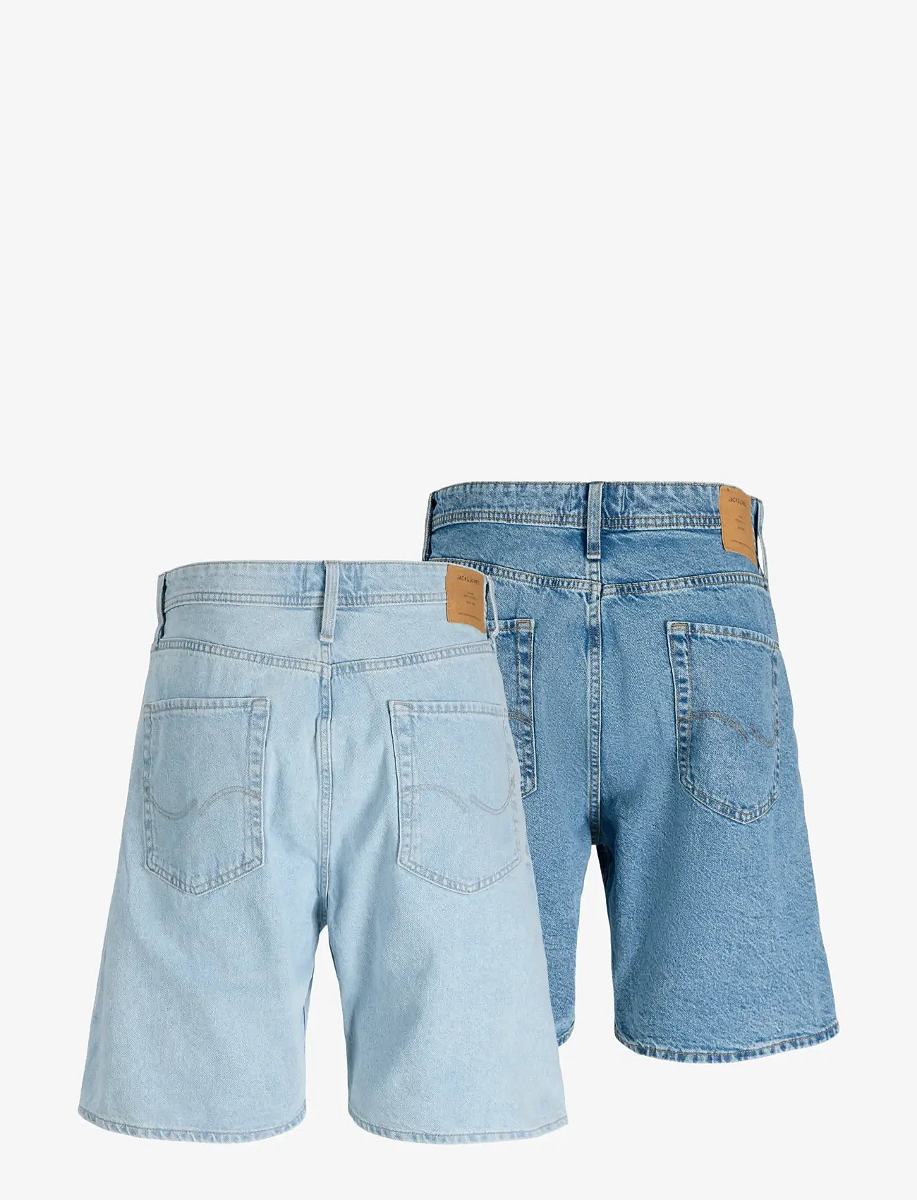Jack & Jones - JJITONY JJORG SHORTS SQ 738/731 2PK MP - jorts - blue denim - 2