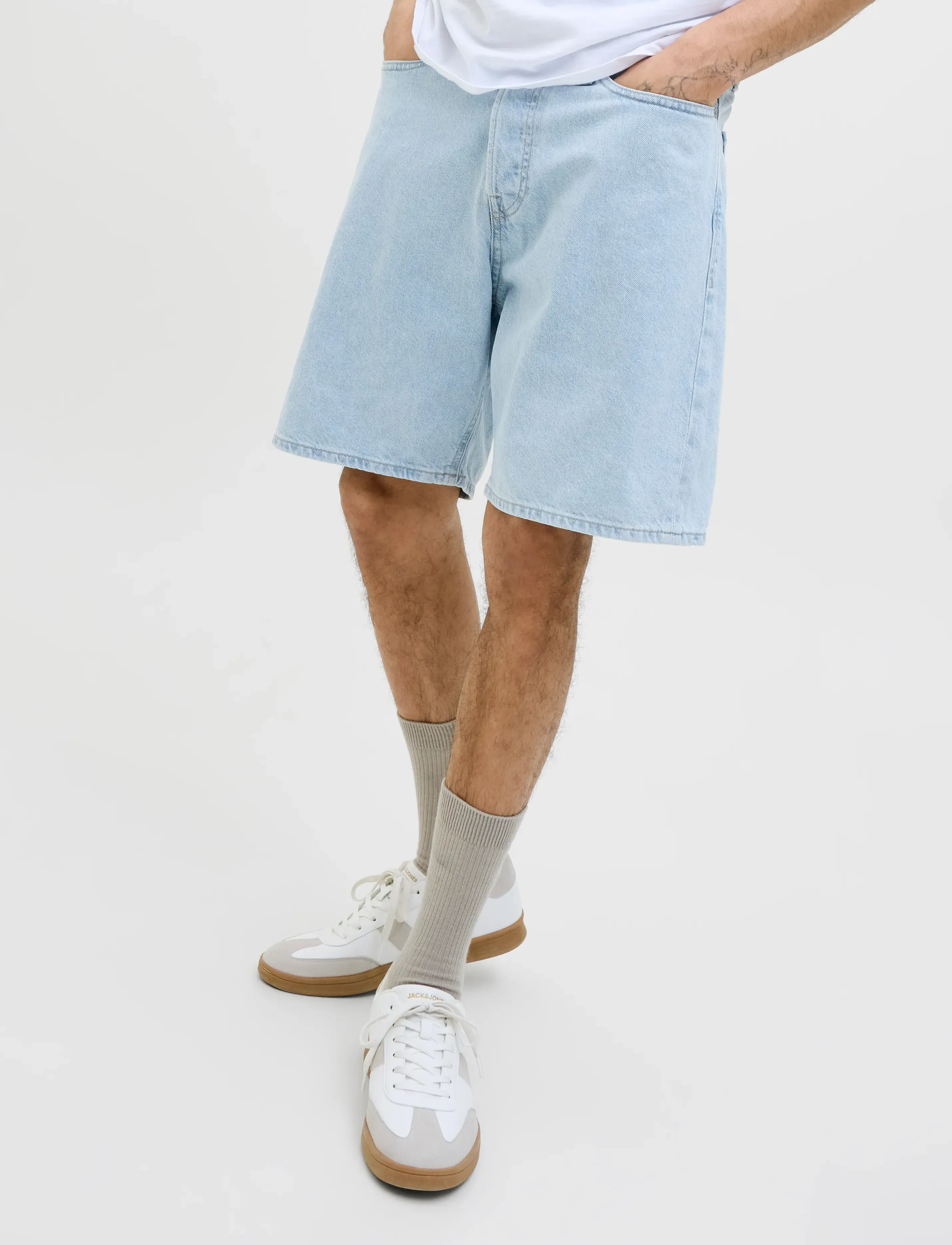 Jack & Jones - JJITONY JJORG SHORTS SQ 738/731 2PK MP - blue denim - 5