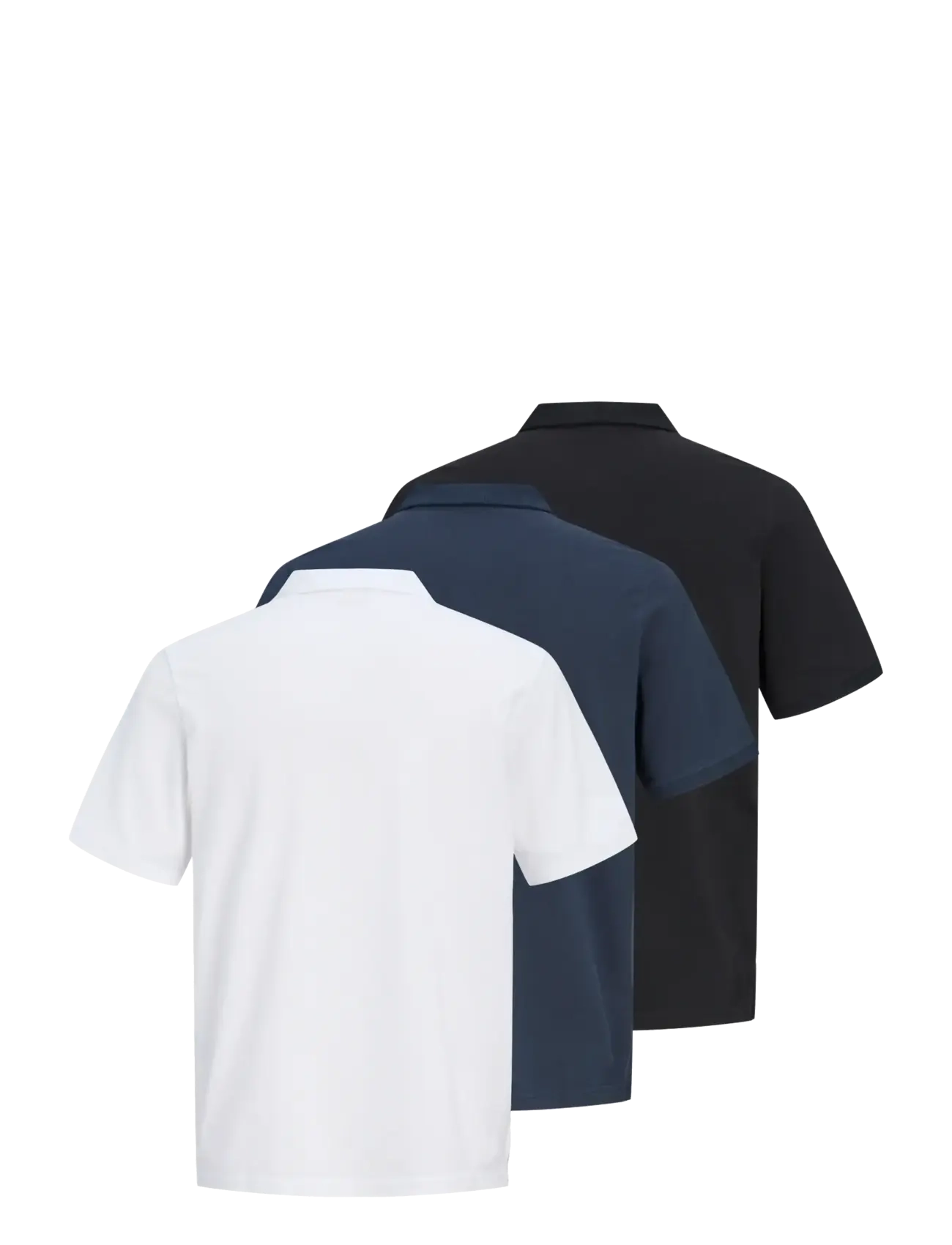 Jack & Jones - JJEBASIC POLO SS 3PK MP NOOS - kortærmede poloer - navy blazer - 2