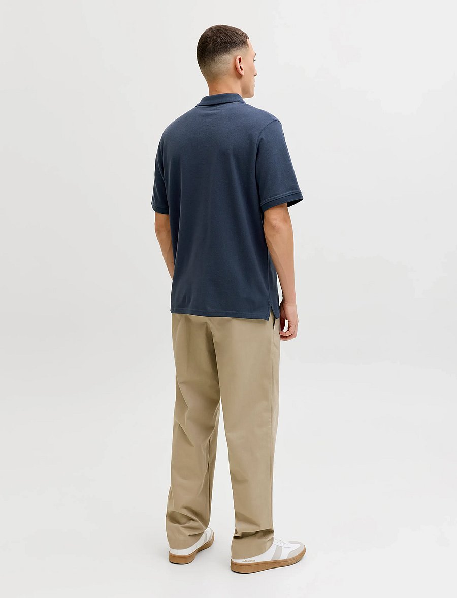 Jack & Jones - JJEBASIC POLO SS 3PK MP NOOS - kortærmede poloer - navy blazer - 3