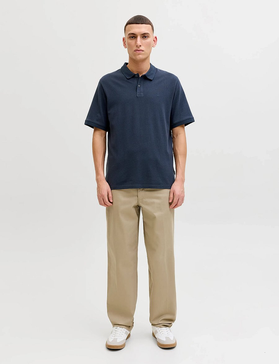 Jack & Jones - JJEBASIC POLO SS 3PK MP NOOS - kortærmede poloer - navy blazer - 4