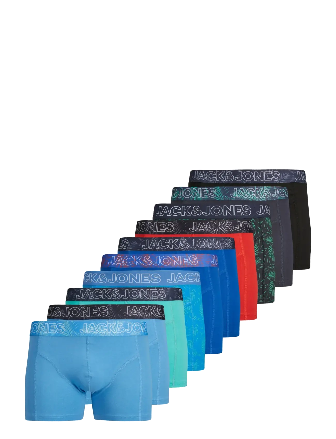 JACCANVEY TRUNKS 10 PACK LN - INDIA INK