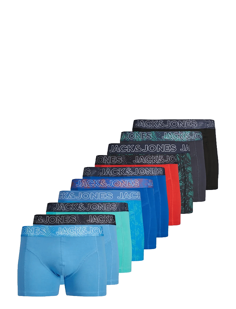 Jack & Jones - JACCANVEY TRUNKS 10 PACK LN - boxer briefs - india ink - 1