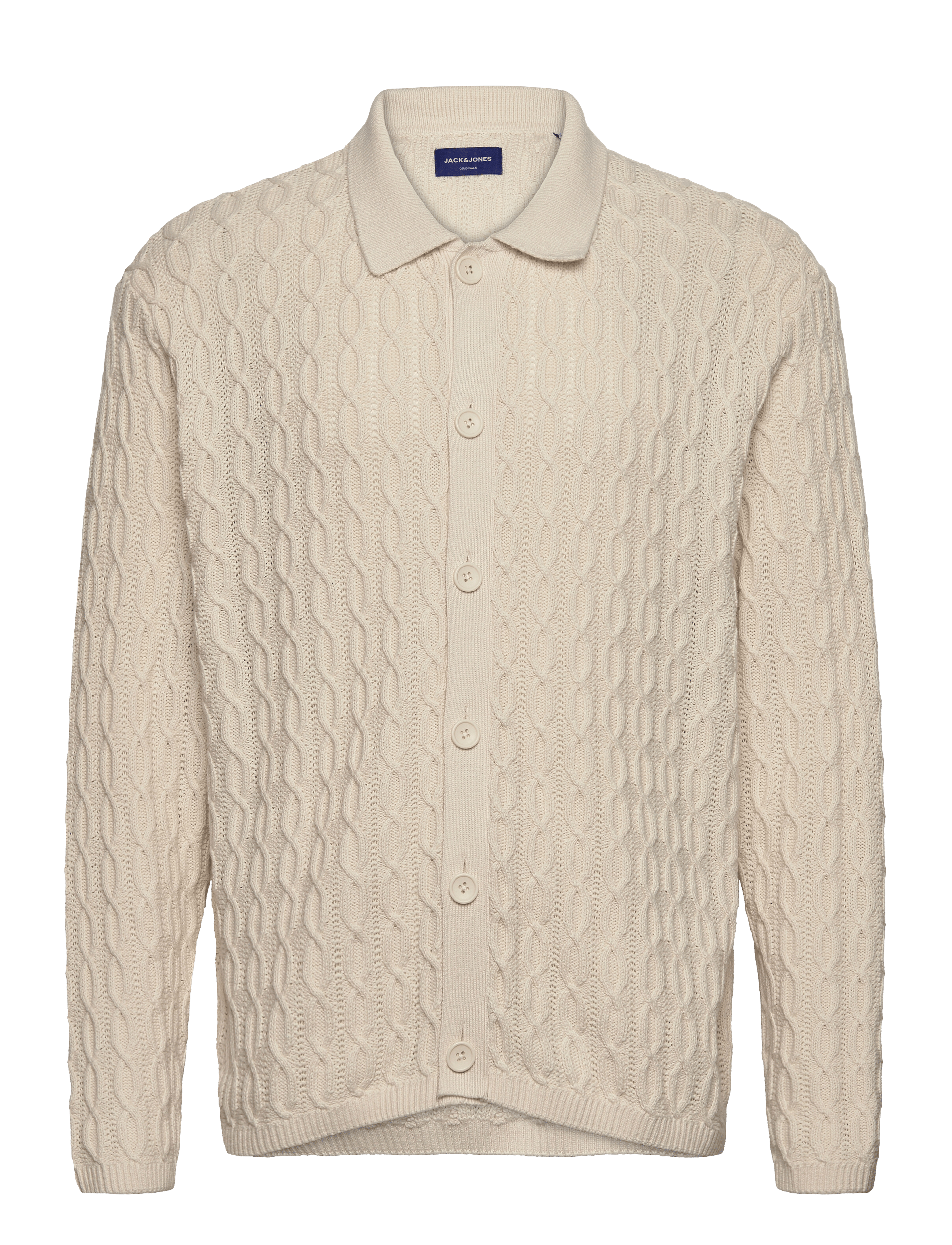 JACK & JONES Jorwinter Knit Cable Polo Styd Aw24