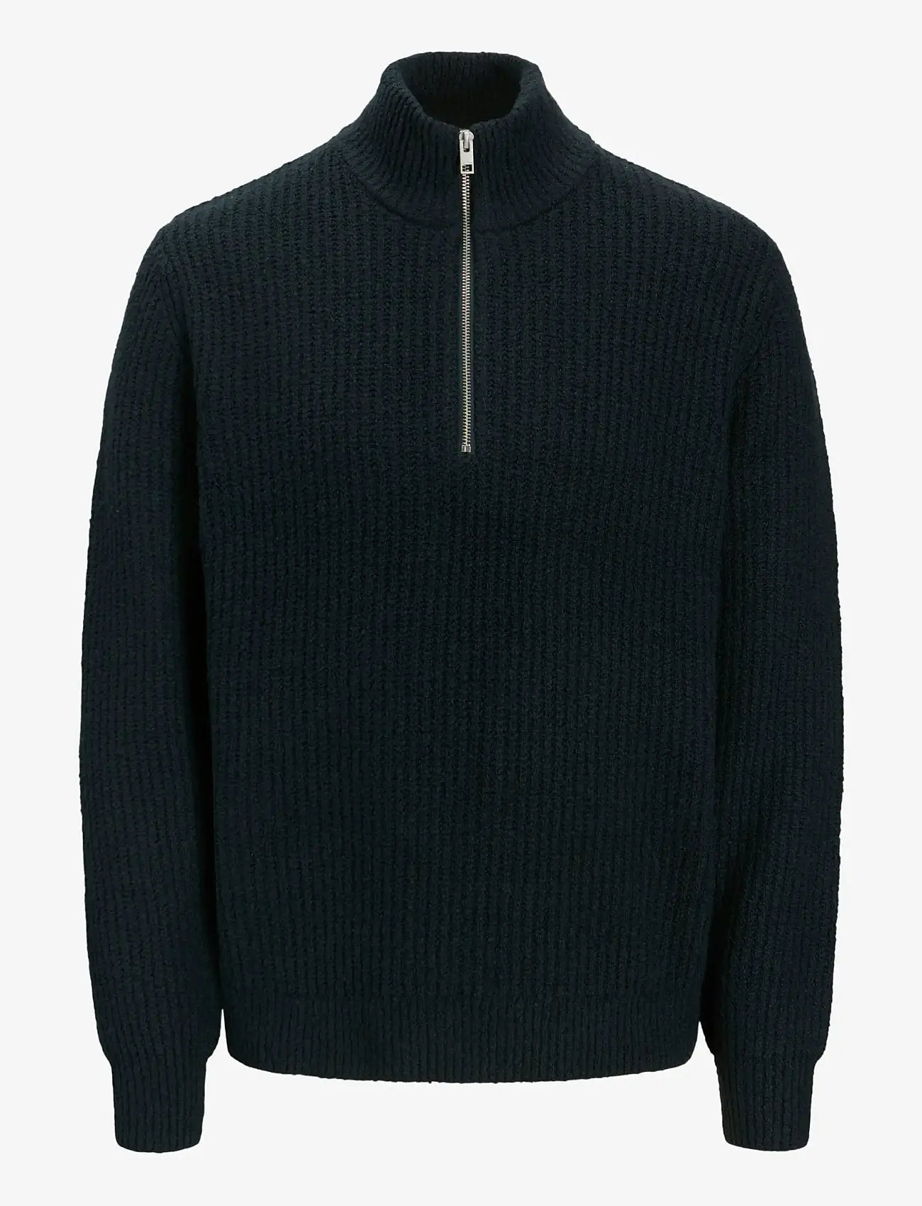 Jack & Jones - JPRWINTER KNIT HALF ZIP STYD AW24 - tõmblukk-kaelusega džemprid - forest river - 0