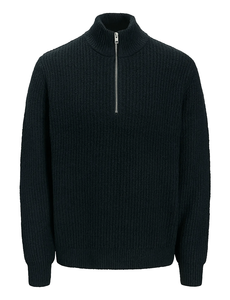 Jack & Jones - JPRWINTER KNIT HALF ZIP STYD AW24 - tõmblukk-kaelusega džemprid - forest river - 0