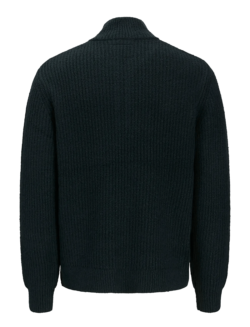Jack & Jones - JPRWINTER KNIT HALF ZIP STYD AW24 - tõmblukk-kaelusega džemprid - forest river - 1