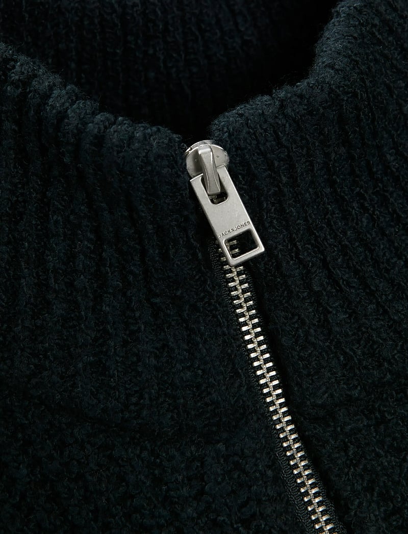 Jack & Jones - JPRWINTER KNIT HALF ZIP STYD AW24 - tõmblukk-kaelusega džemprid - forest river - 3
