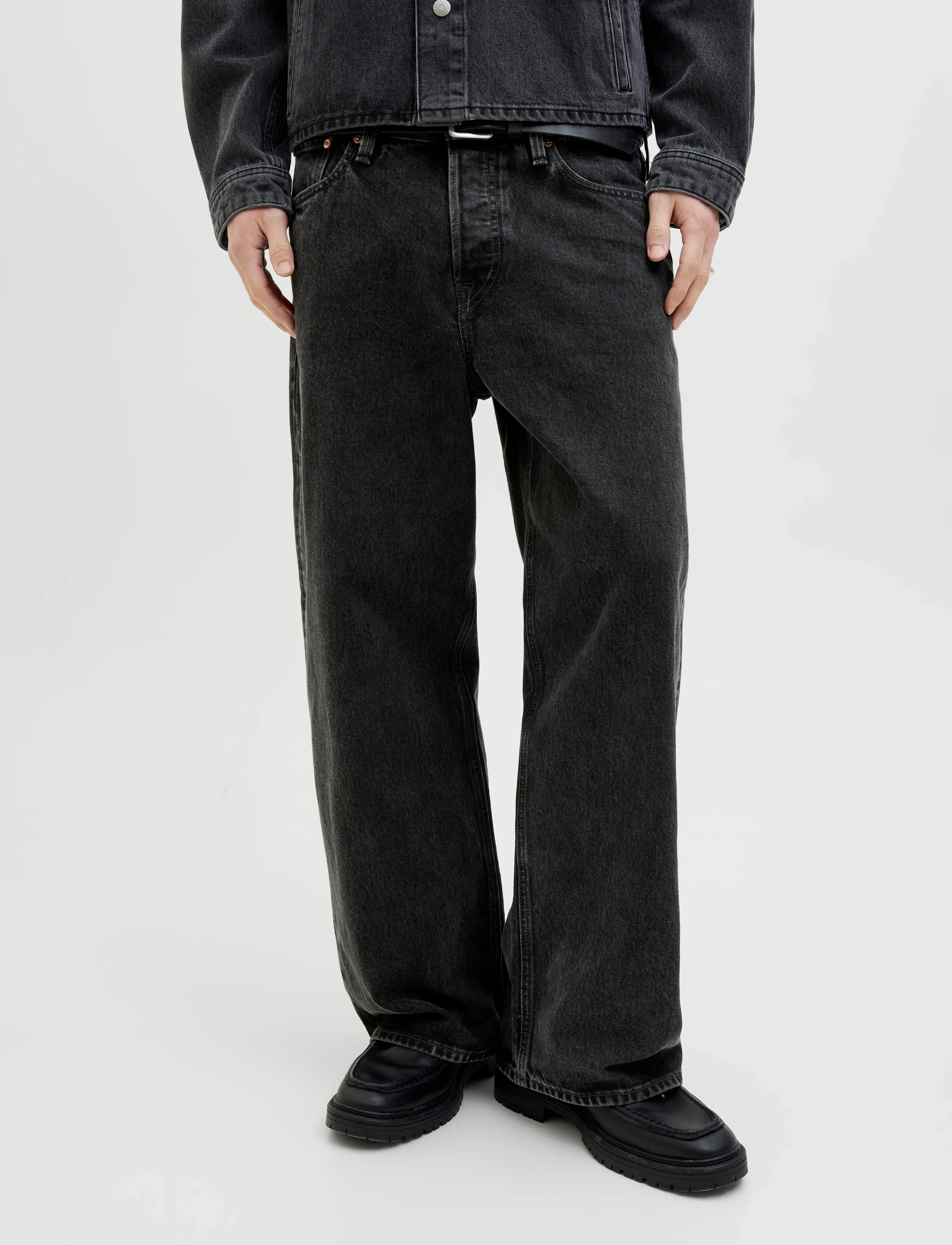 Jack & Jones JJIDAVE JJCOOPER AM 368 NOOS - Kollektionen - BLACK DENIM / black