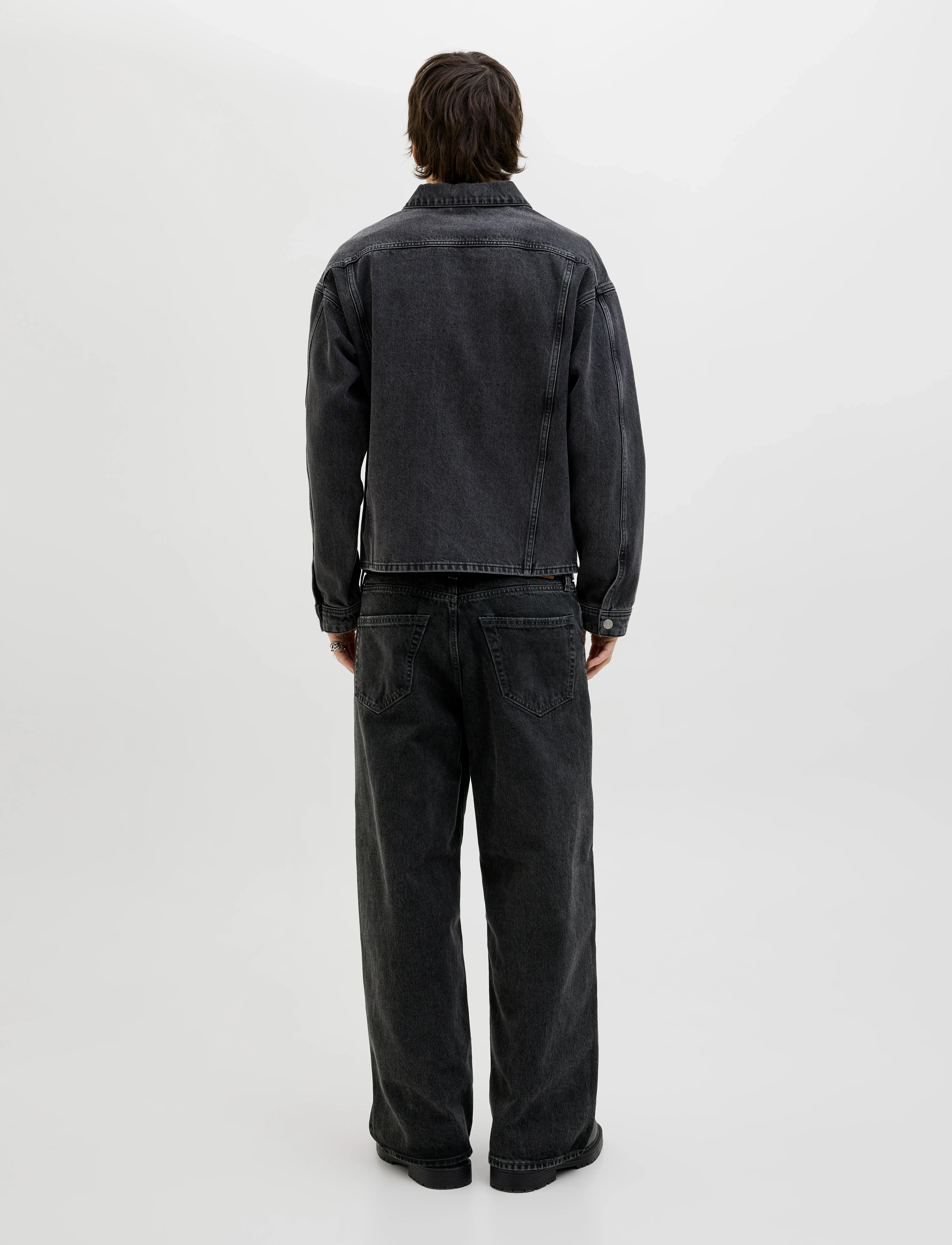 Jack & Jones - JJIDAVE JJCOOPER AM 368 NOOS - loose jeans - black denim - 3