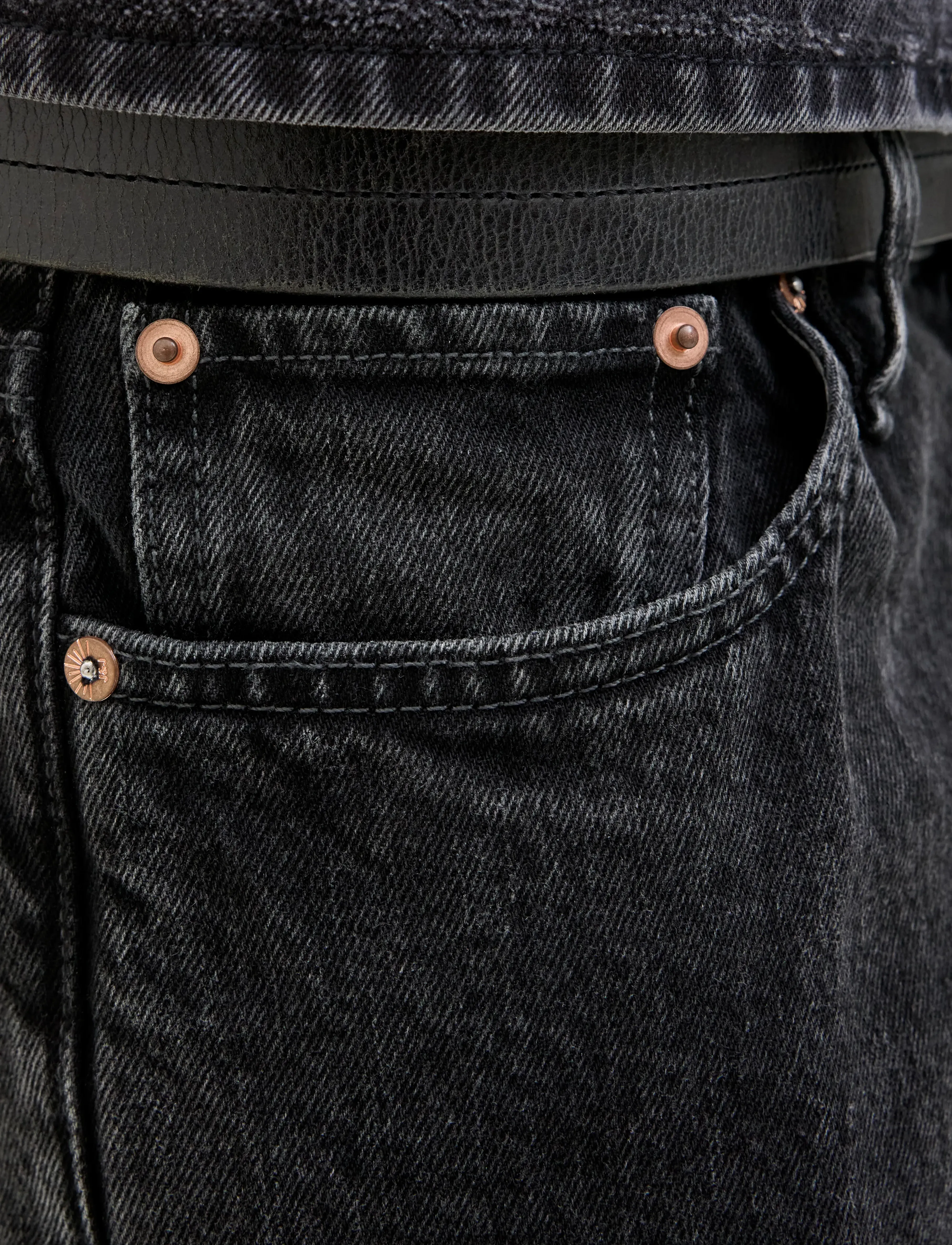 Jack & Jones - JJIDAVE JJCOOPER AM 368 NOOS - loose jeans - black denim - 5