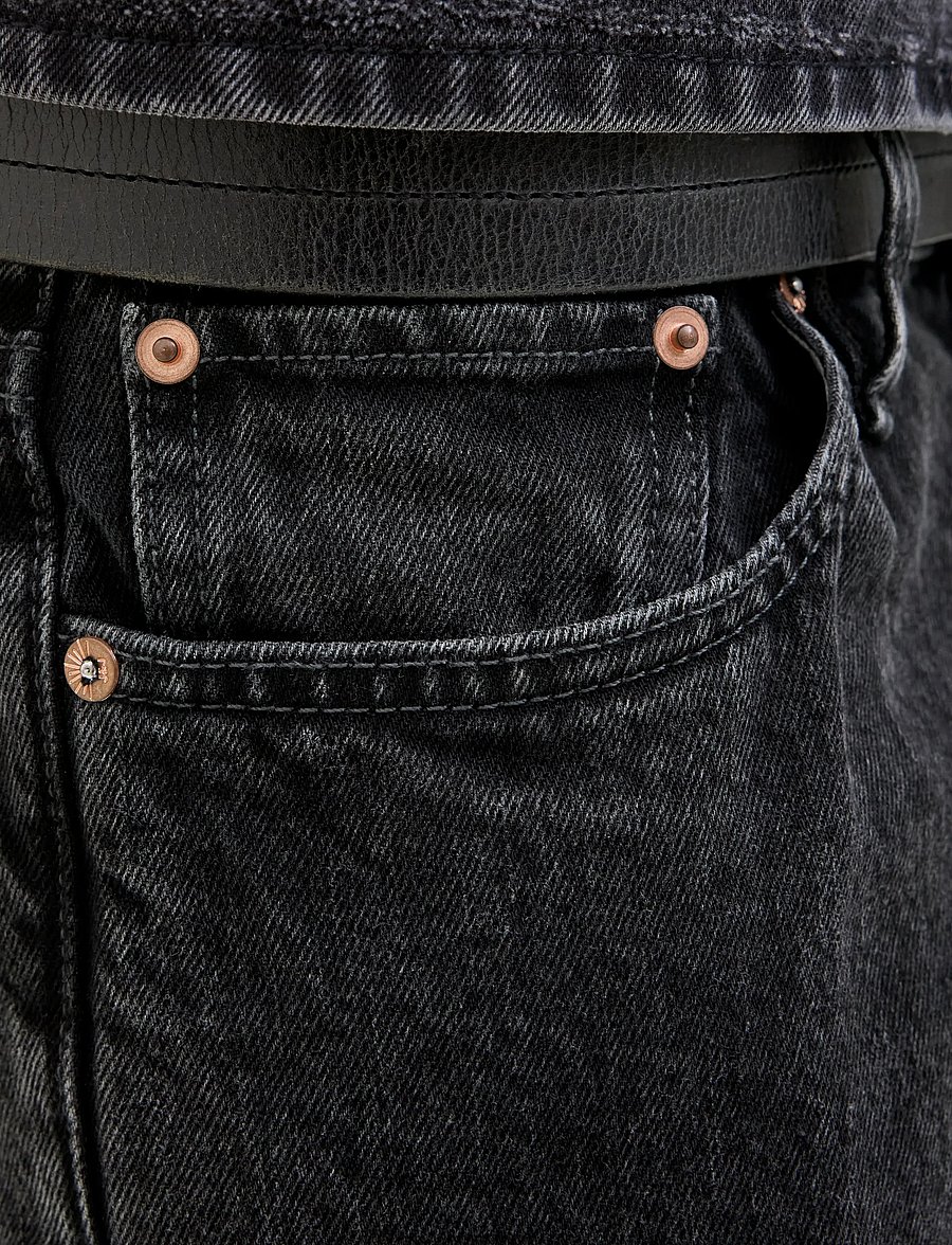 Jack & Jones - JJIDAVE JJCOOPER AM 368 NOOS - weite jeans - black denim - 5