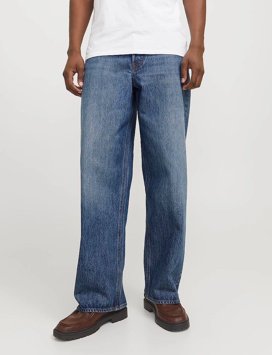 Jack & Jones - JJIDAVE JJCOOPER AM 868 NOOS - weite jeans - blue denim - 0