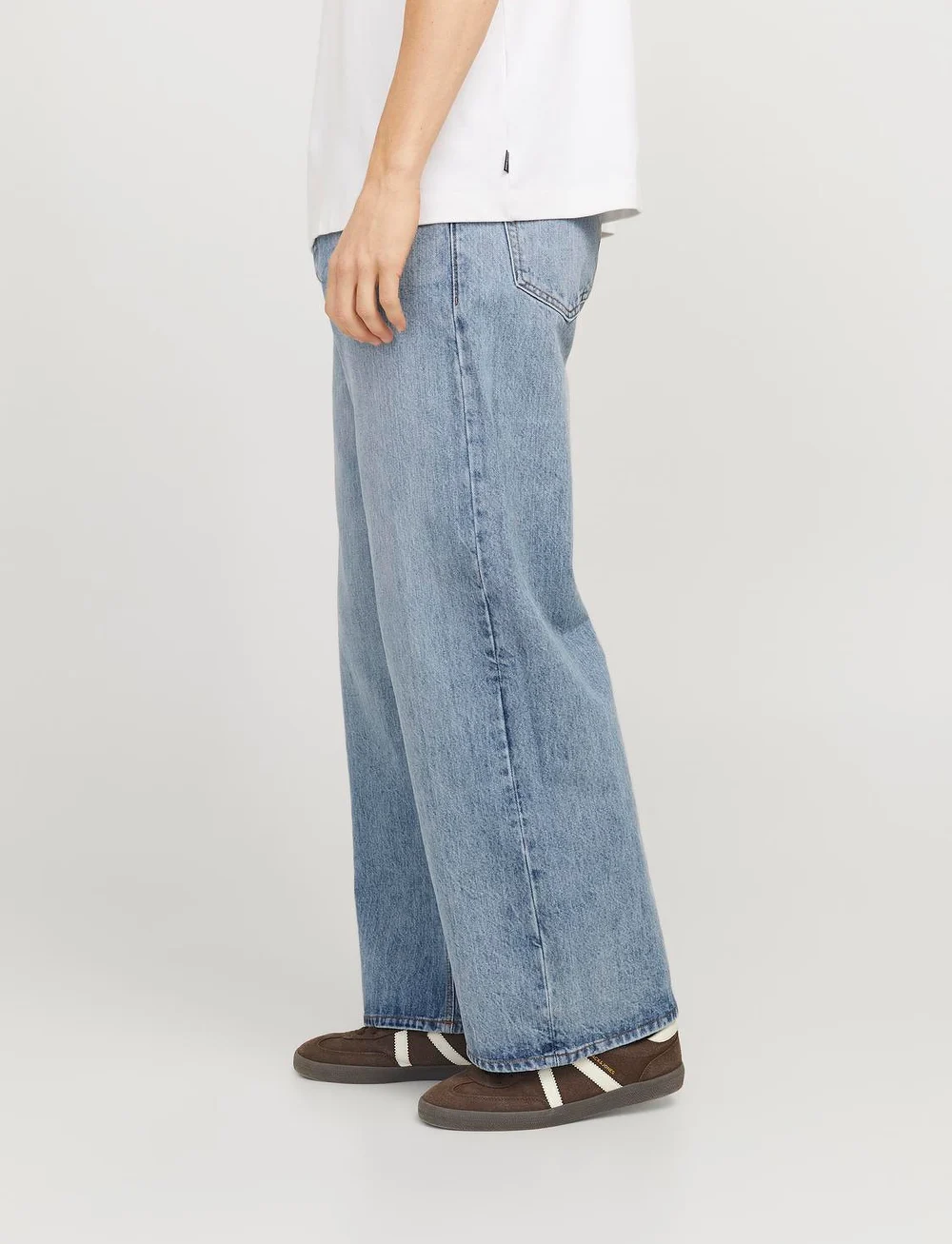 Jack & Jones - JJIDAVE JJCOOPER AM 068 - loose jeans - blue denim - 0