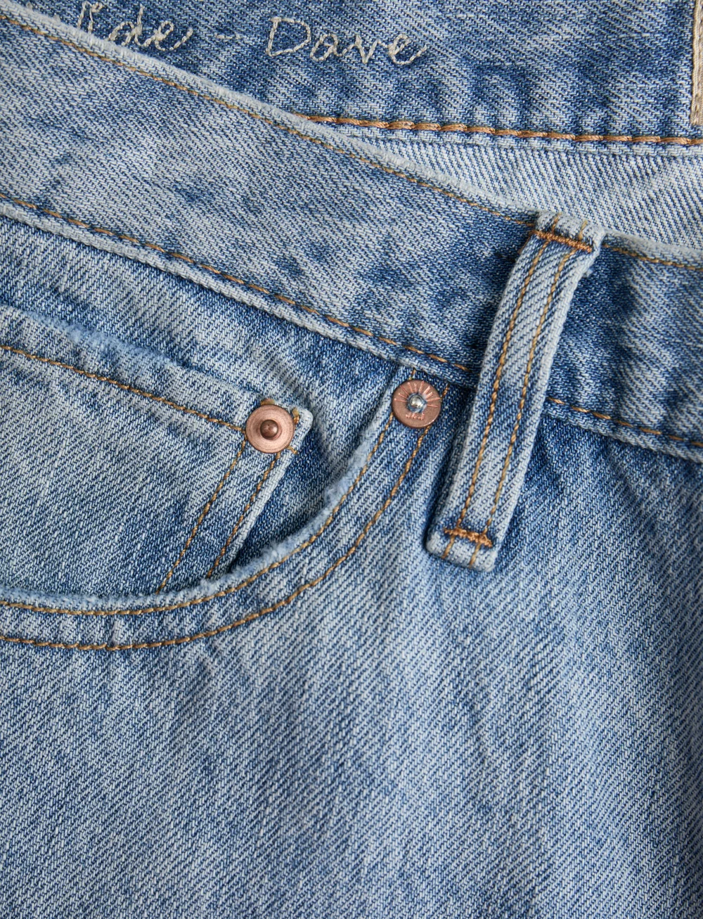 Jack & Jones - JJIDAVE JJCOOPER AM 068 - loose jeans - blue denim - 4