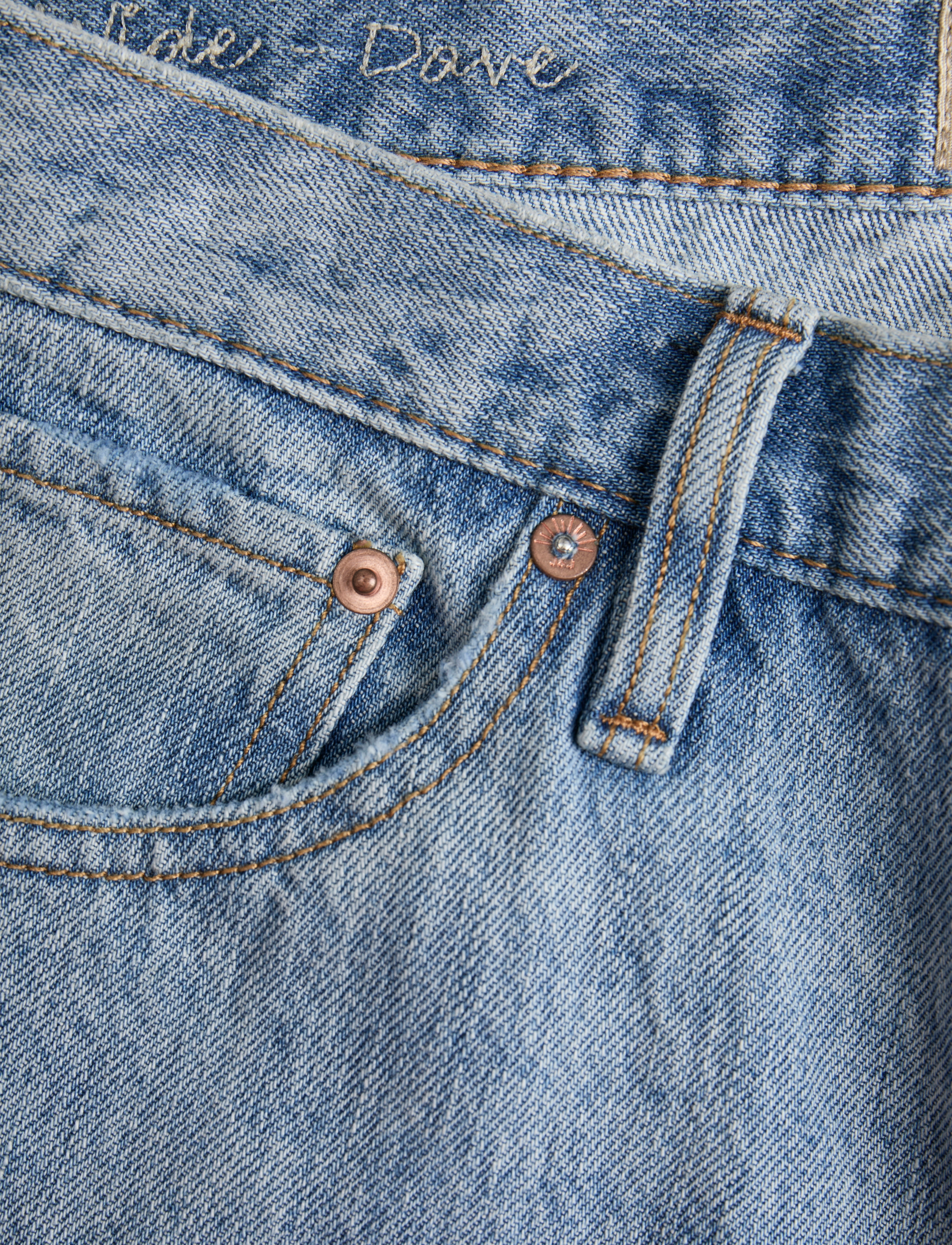 Jack & Jones - JJIDAVE JJCOOPER AM 068 - loose jeans - blue denim - 4