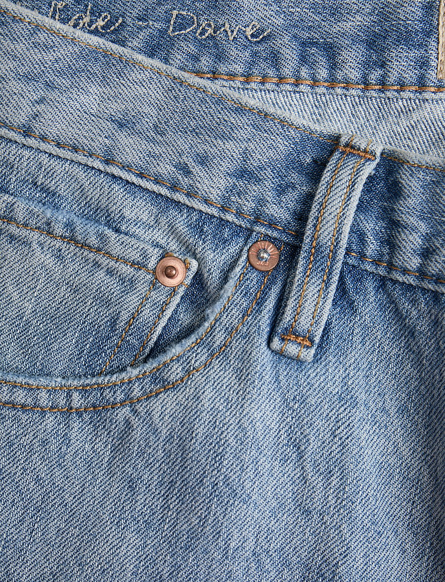 Jack & Jones - JJIDAVE JJCOOPER AM 068 - loose jeans - blue denim - 4