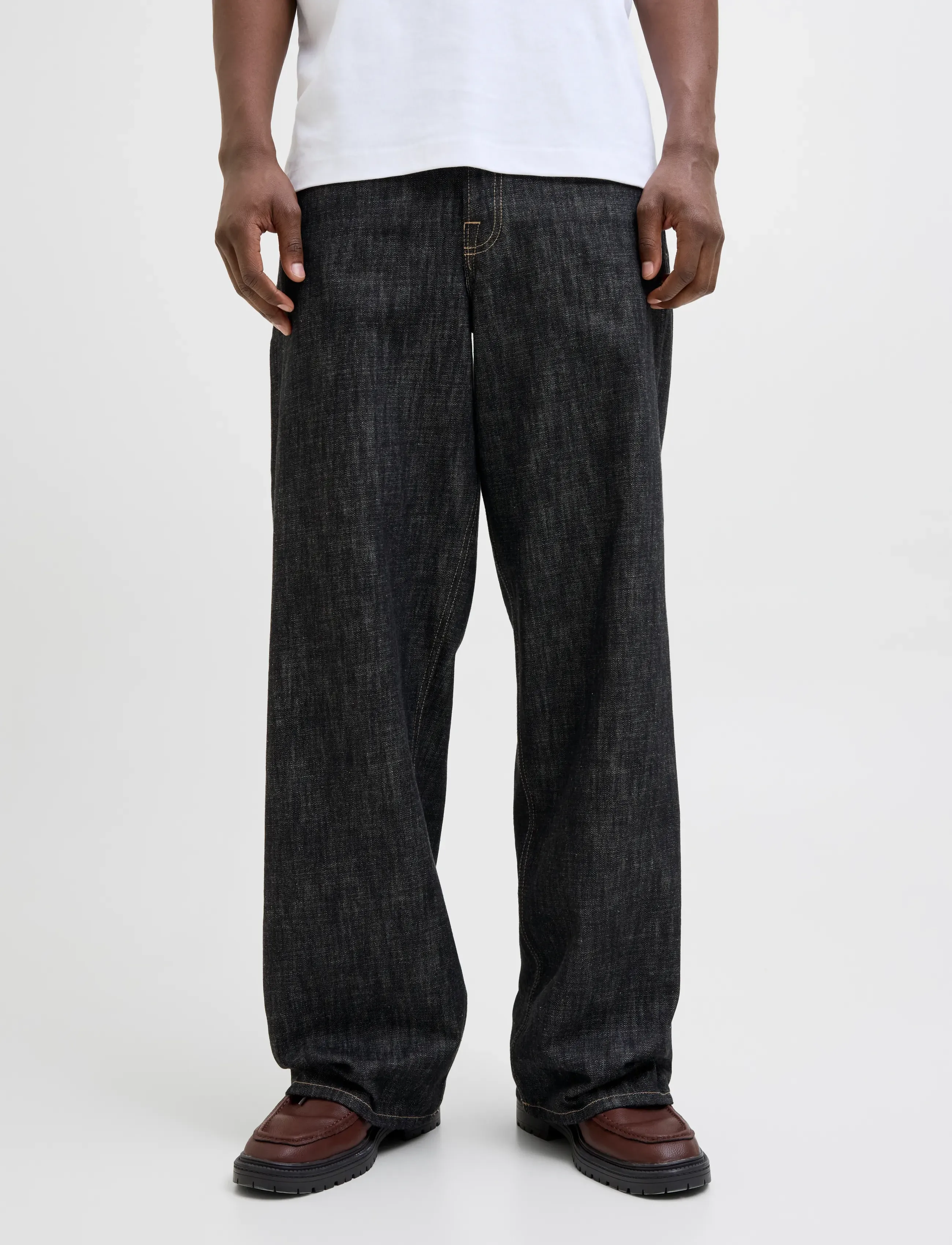 Jack & Jones JJIDAVE JJCLASSIC JOS 363 LN - Kollektionen - BLACK DENIM / black