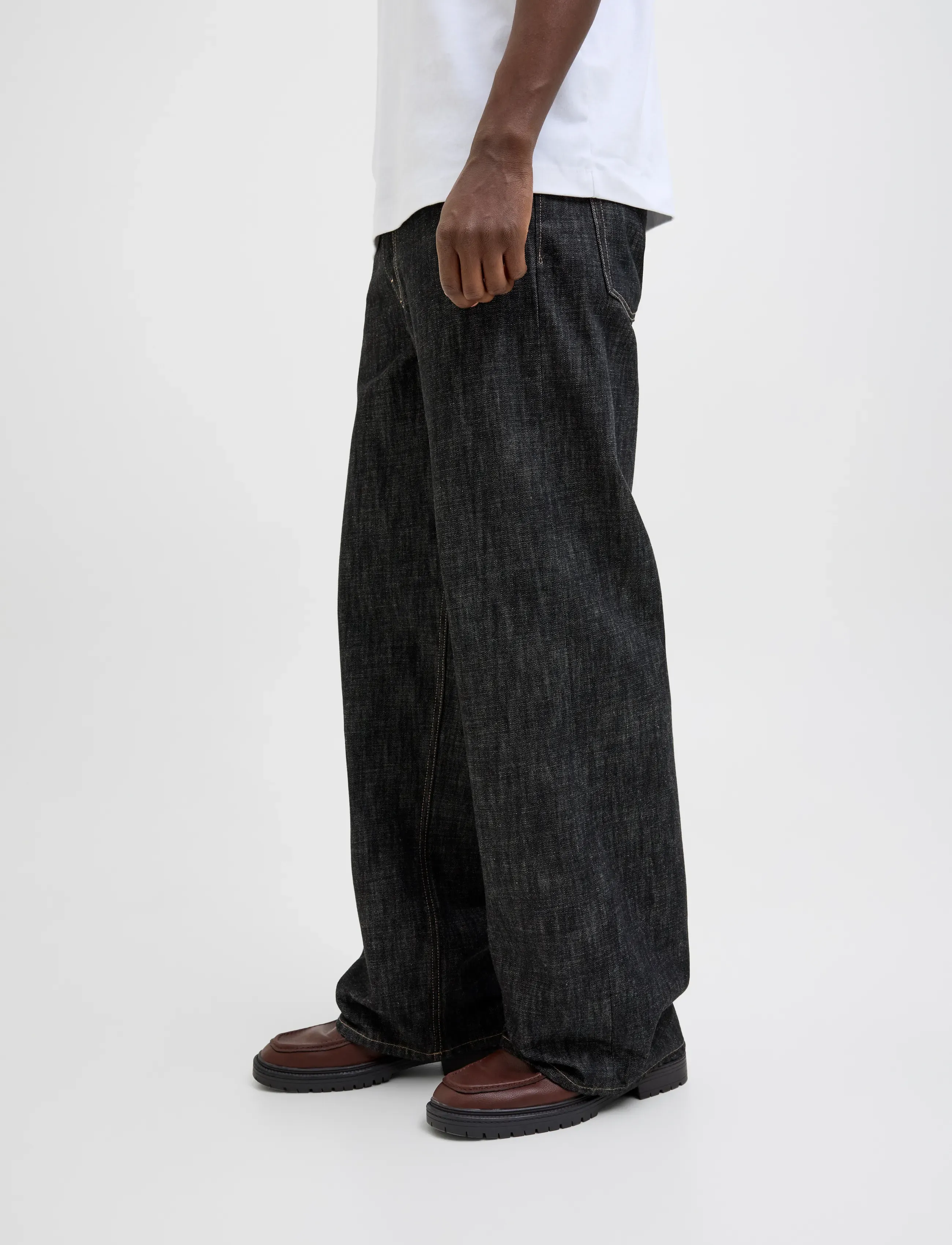 Jack & Jones - JJIDAVE JJCLASSIC JOS 363 LN - loose jeans - black denim - 4