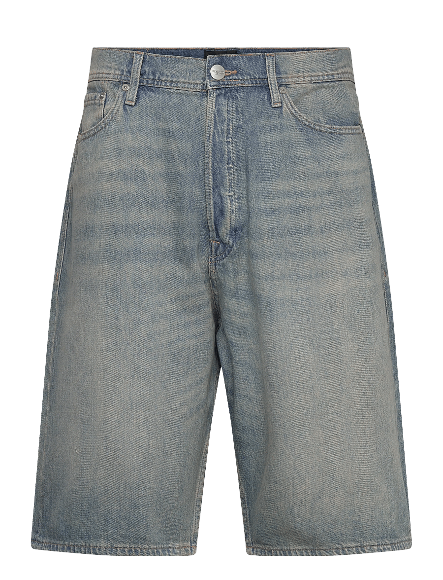 Jack & Jones - JJIRON JJORIGINAL SHORTS MF 328 SN - jeans shorts - blue denim - 0