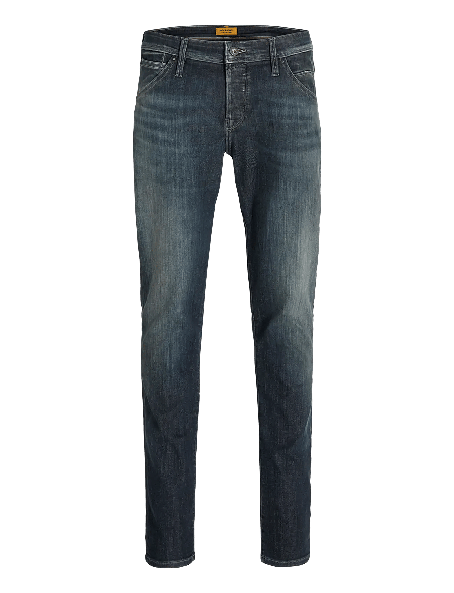 Jack & Jones - JJIGLENN JJFOX AM 497 SPS NOOS - slim fit jeans - blue denim - 1