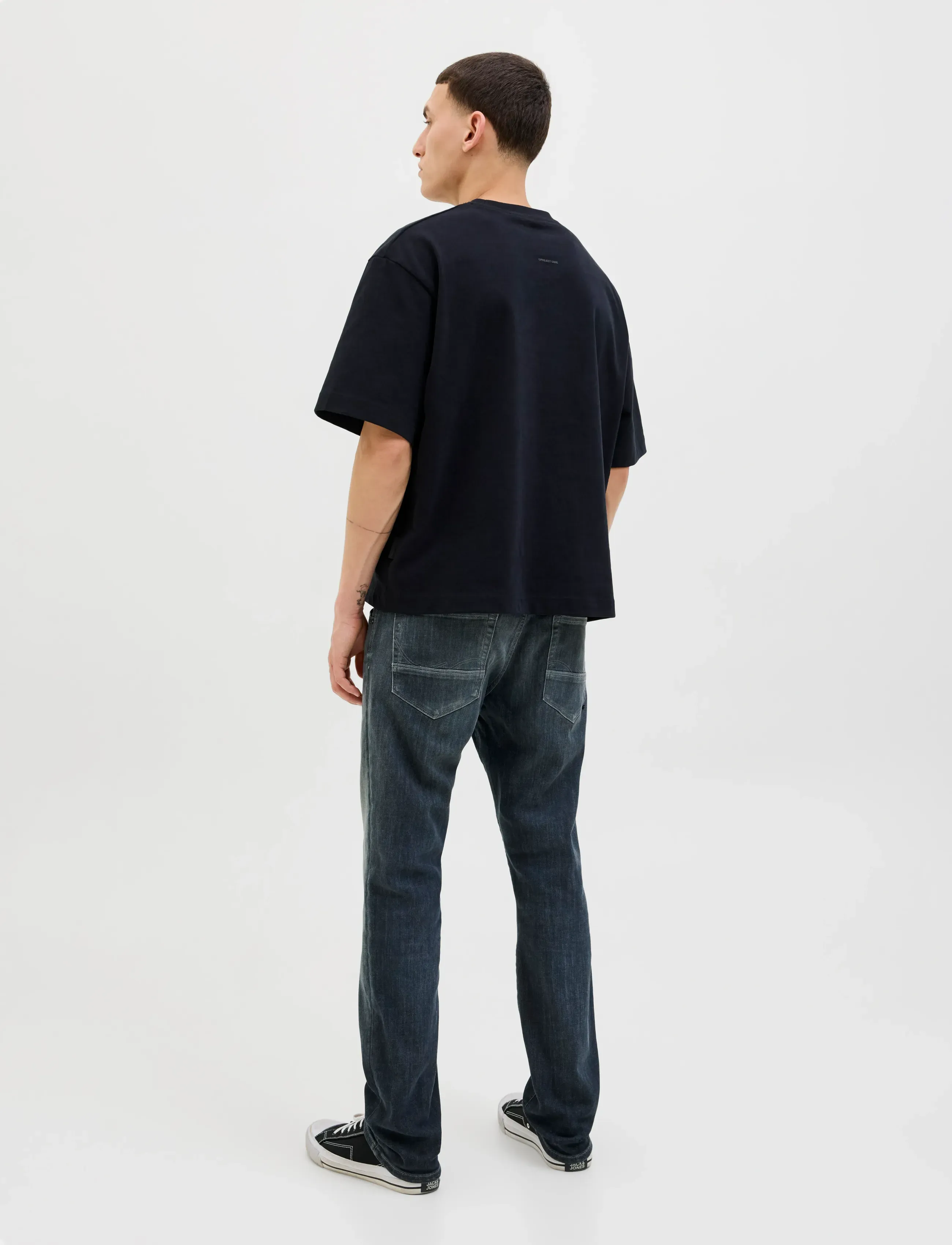 Jack & Jones - JJIGLENN JJFOX AM 497 SPS NOOS - slim fit jeans - blue denim - 3