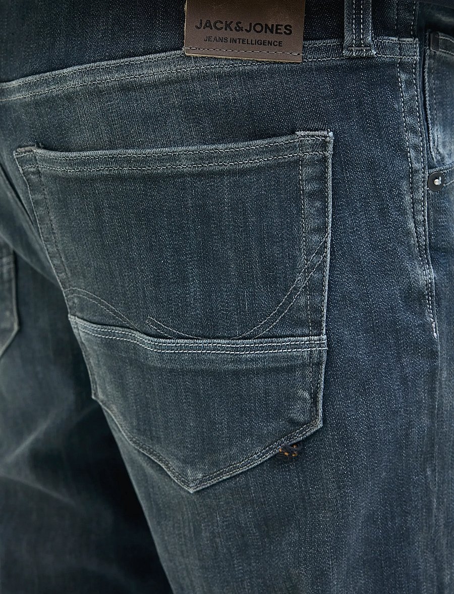 Jack & Jones - JJIGLENN JJFOX AM 497 SPS NOOS - slim fit jeans - blue denim - 5